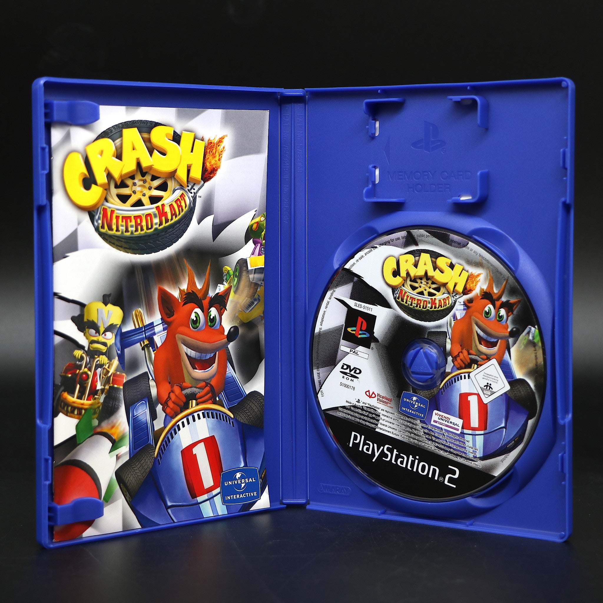 Crash Nitro Kart (Bandicoot) | Sony Playstation PS2 Game | Brand New Not Sealed