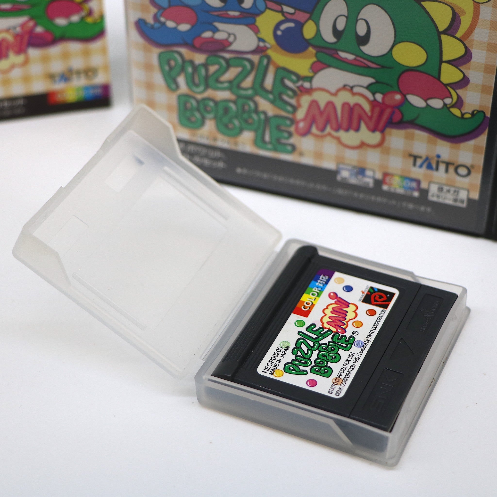 Puzzle Bobble Mini | SNK Neo Geo Pocket Color Game | Japanesse Version