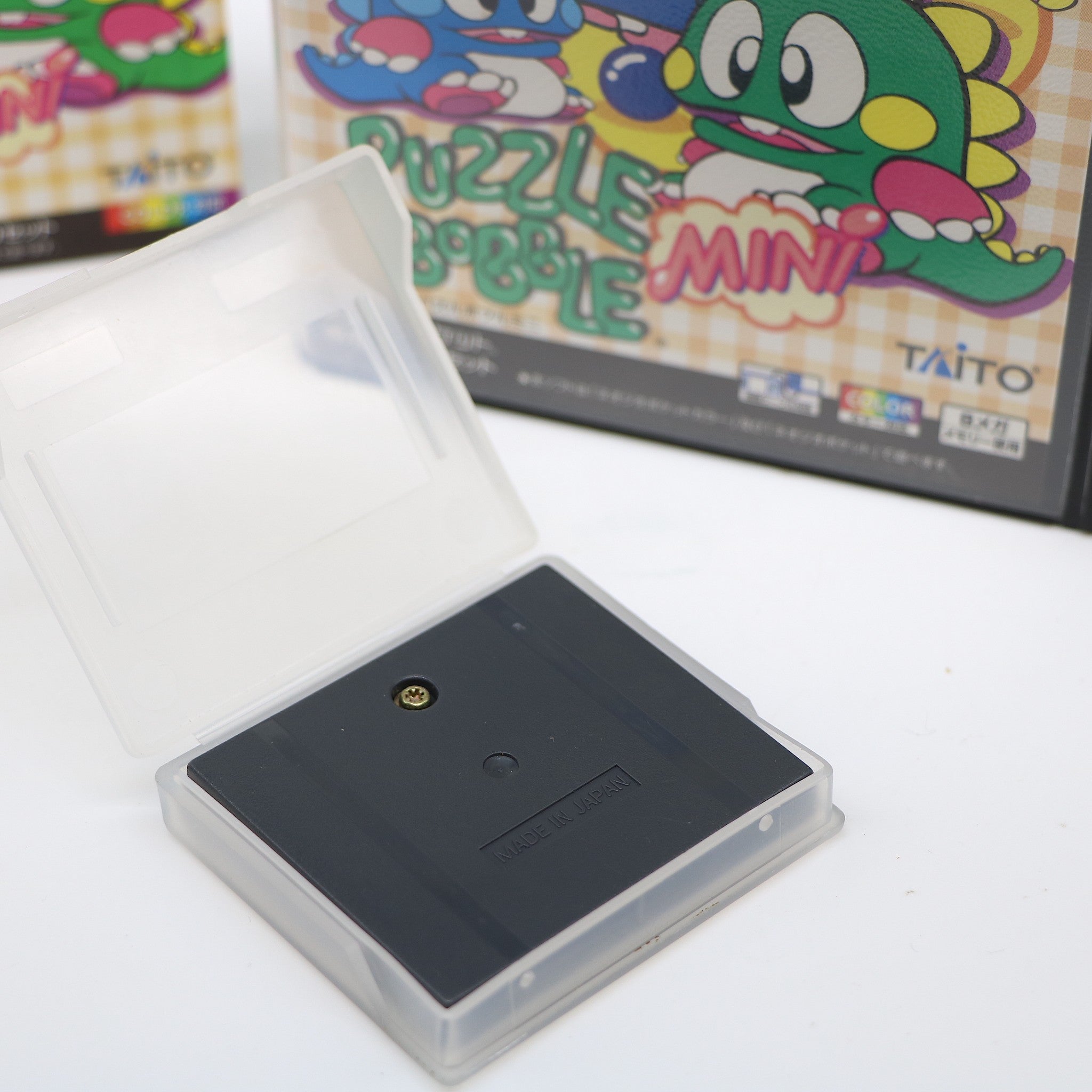 Puzzle Bobble Mini | SNK Neo Geo Pocket Color Game | Japanesse Version