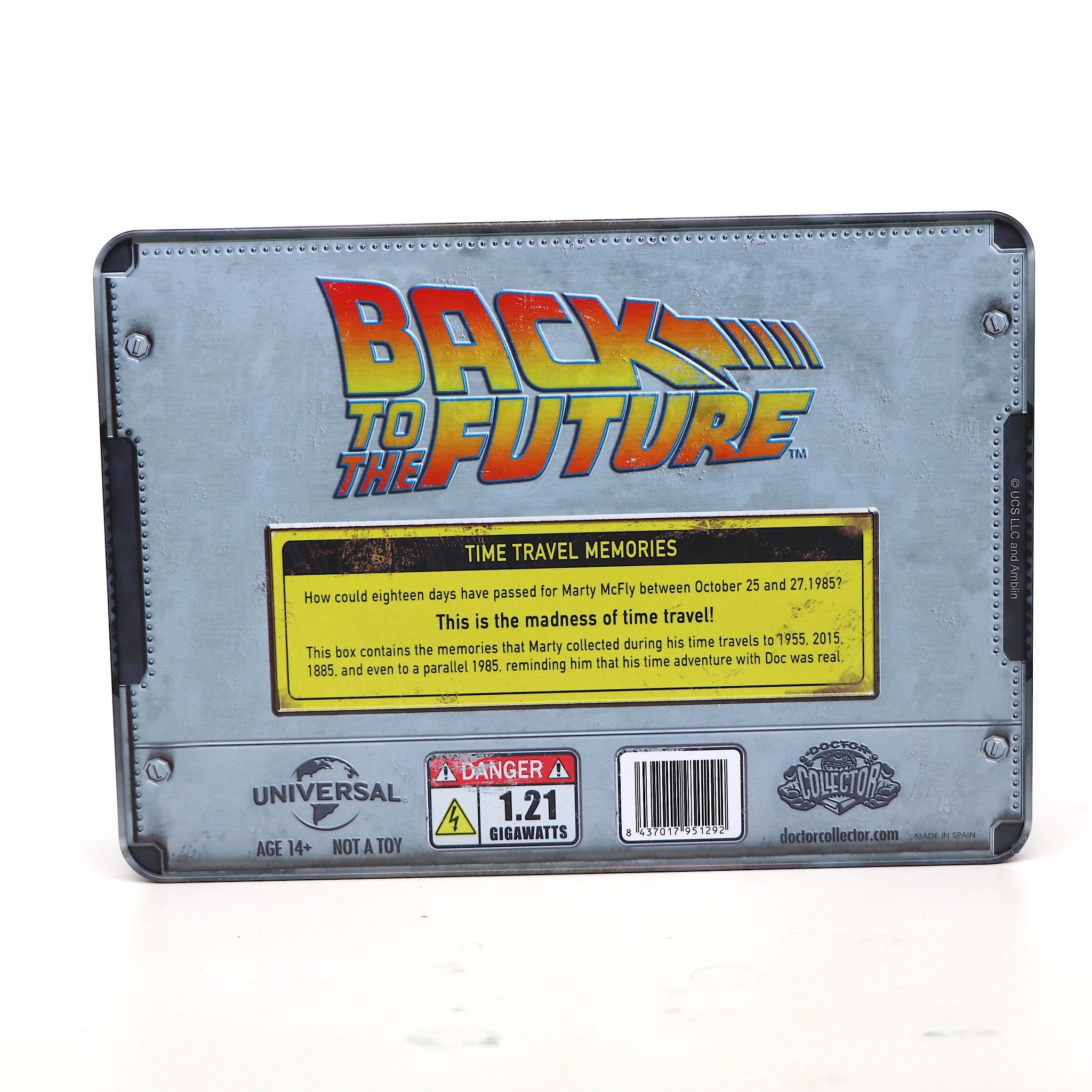 Back To The Future Plutonium Edition | Time Travel Memories | Doctor Collector