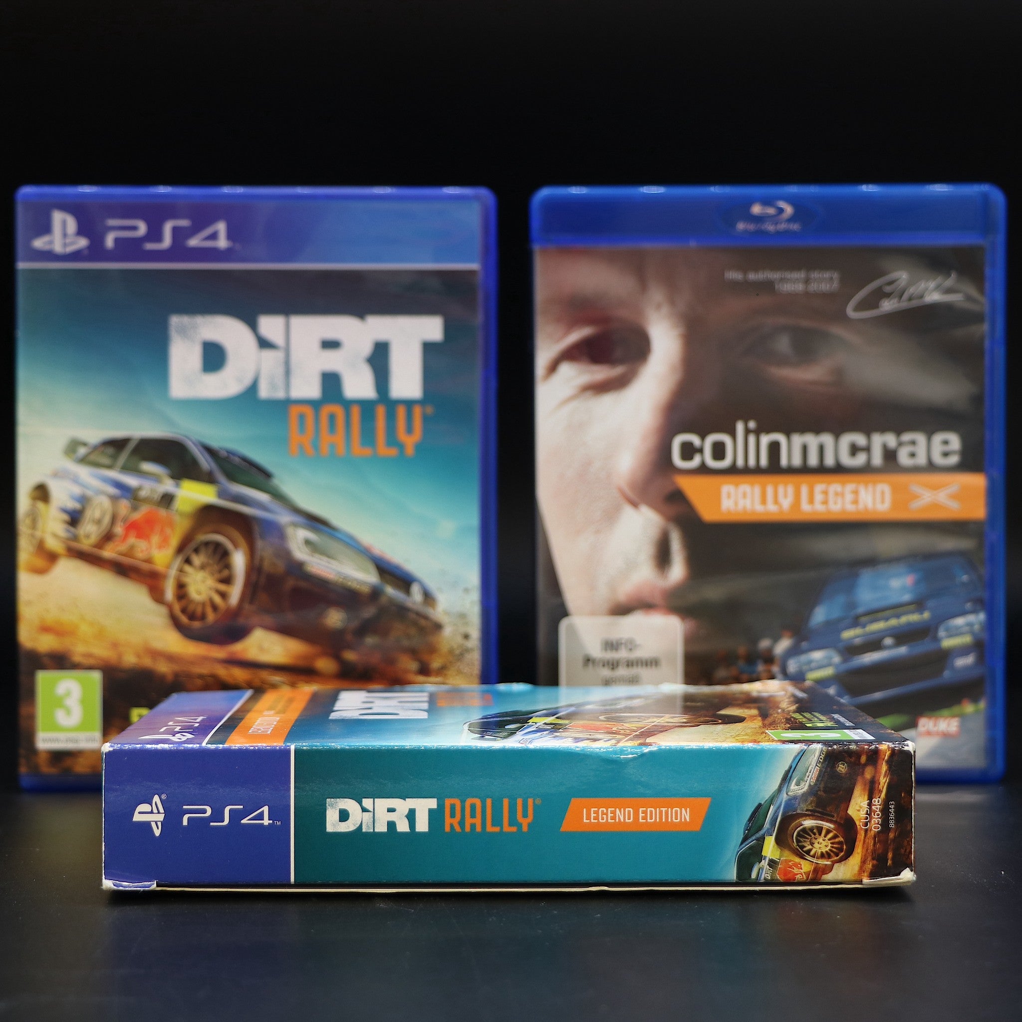 Dirt Rally | Legend Edition | Colin McRae | Sony PS4 Game | Very Good Condition