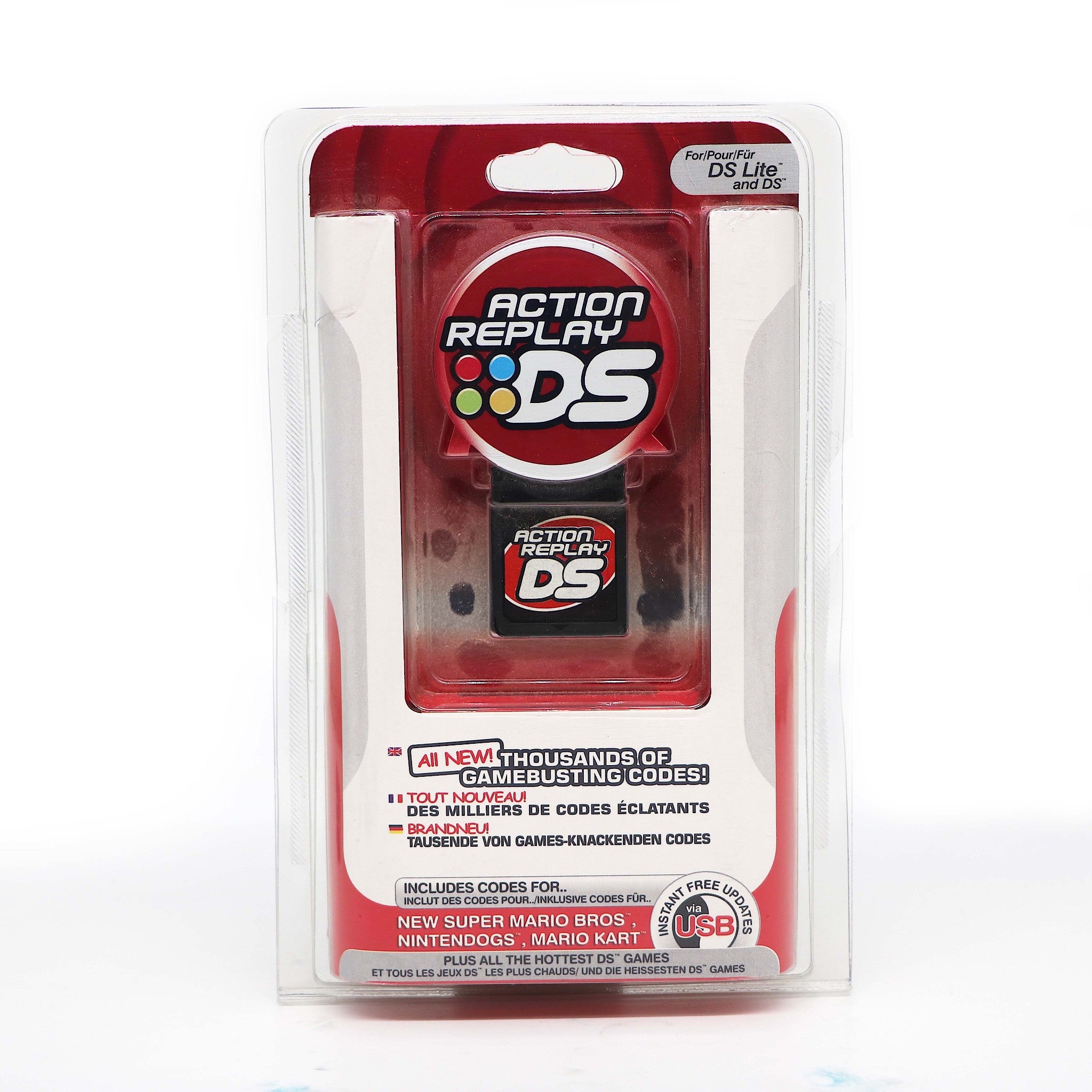 Action Replay Adaptor & USB for Nintendo DS & DS Lite | by Datel In Pack