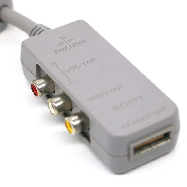Sony PLAYSTATION PS1 PS2 Multi Adattatore SCPH-1160 Cavo Video AV - Foto 4