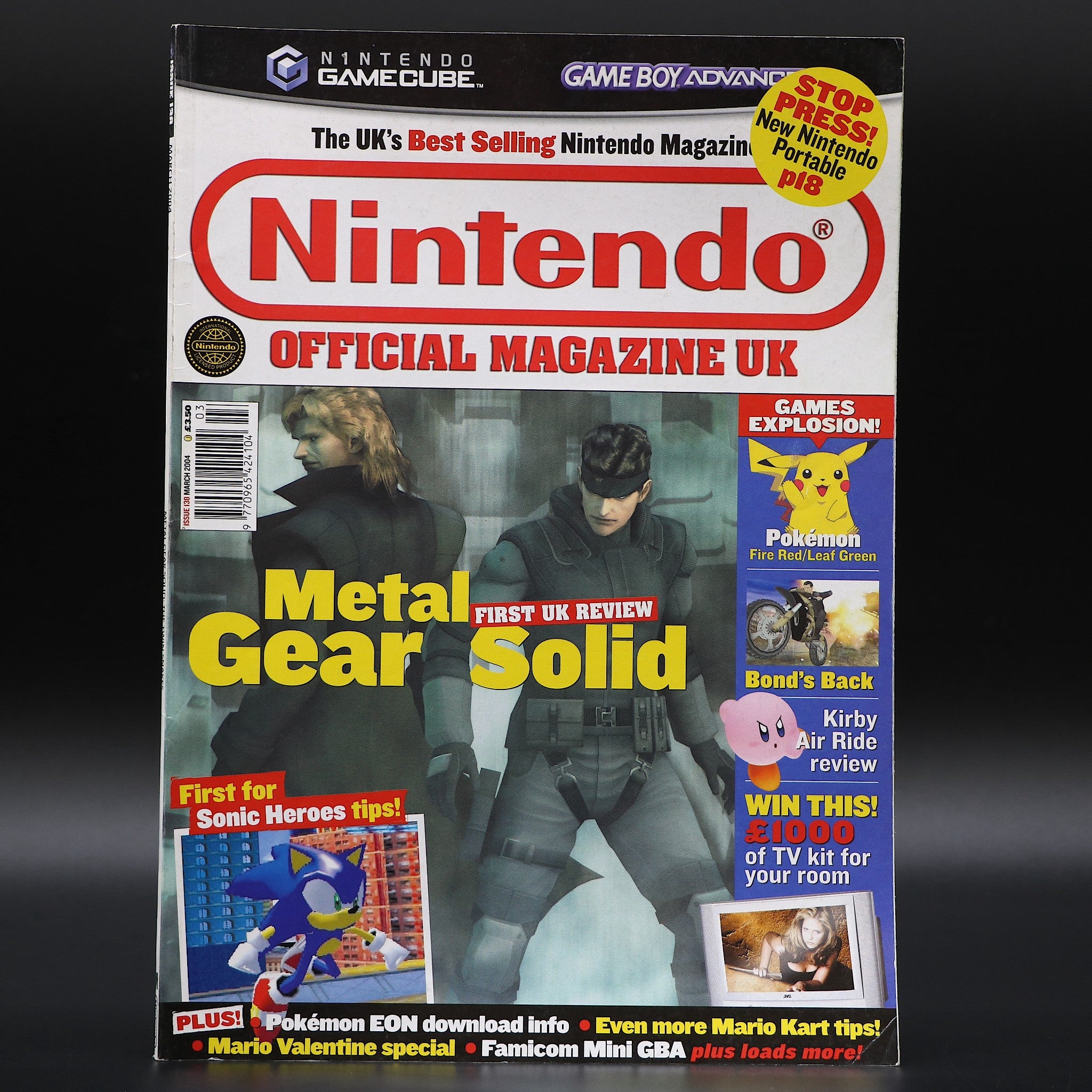 Official Nintendo Magazine NOM UK | Issue 138 Mar 2004 | Metal Gear Solid