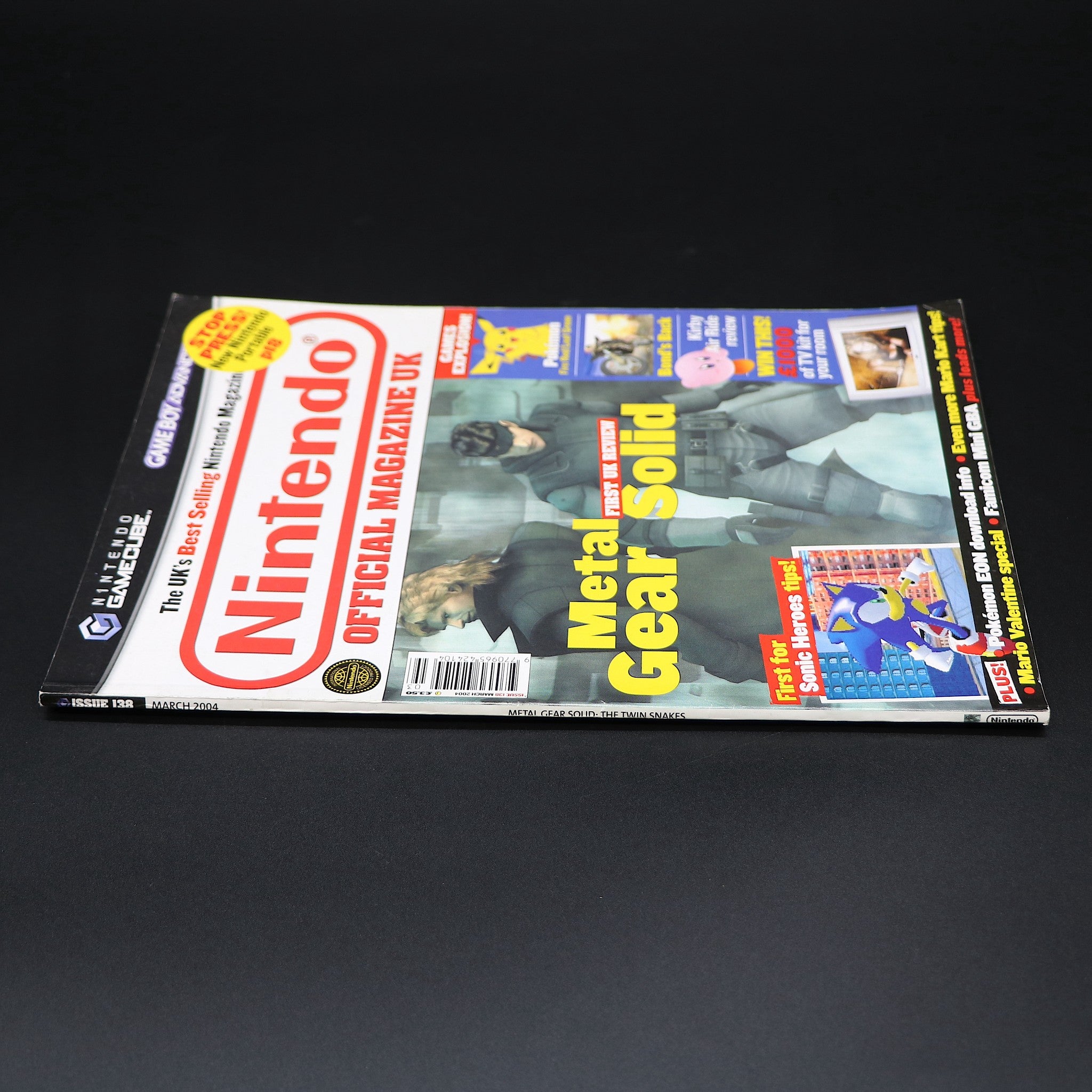 Official Nintendo Magazine NOM UK | Issue 138 Mar 2004 | Metal Gear Solid