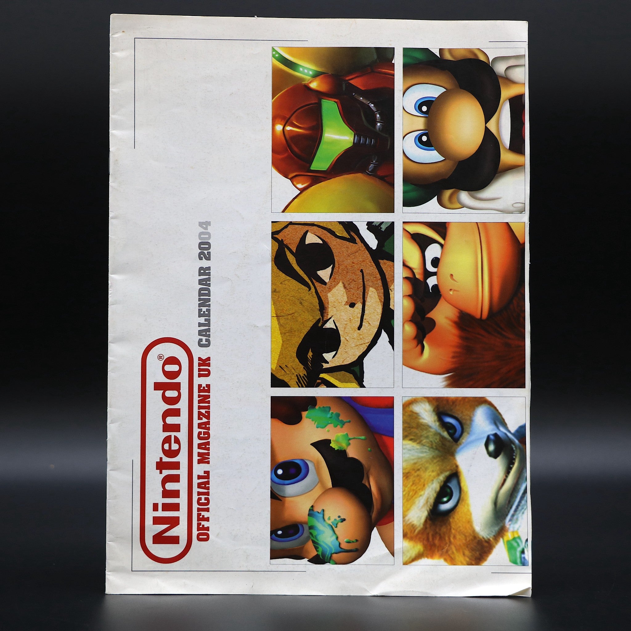 Official Nintendo Magazine NOM UK | Pull Out 2004 Calendar | Zelda Donkey Kong