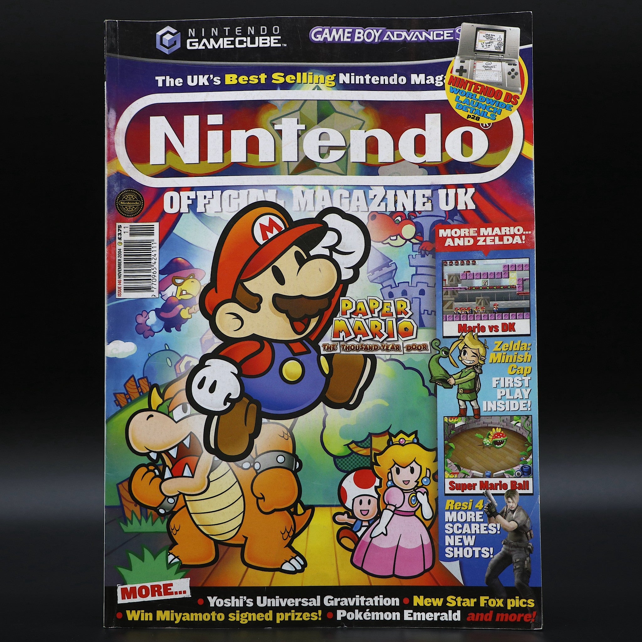 Official Nintendo Magazine NOM UK | Issue 146 Nov 2004 | Paper Mario