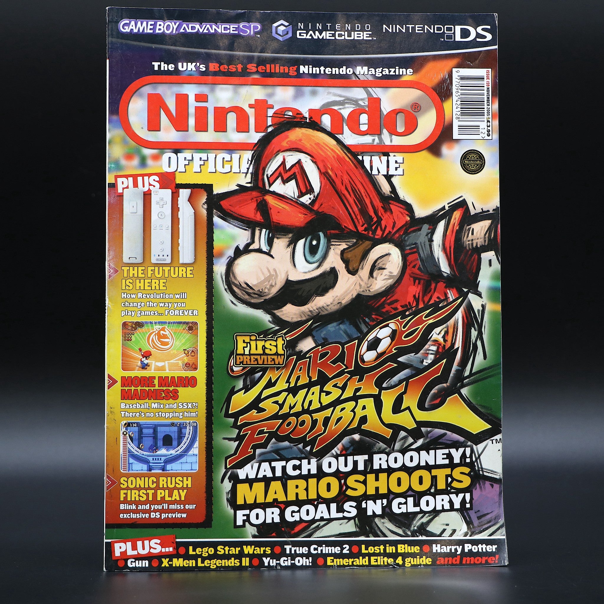 Official Nintendo Magazine NOM UK | Issue 159 Nov 2005 | Mario Smash Football