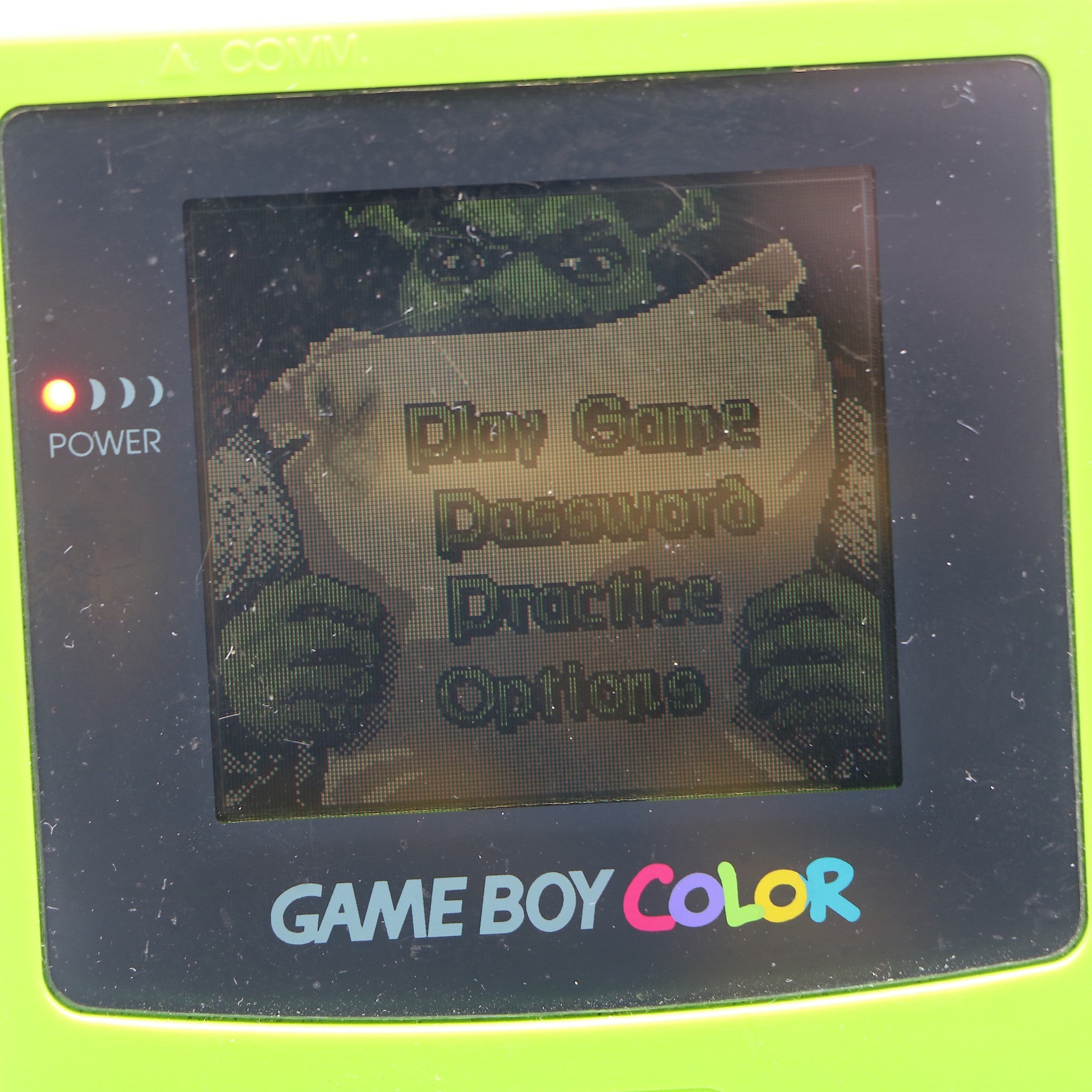 Gameboy Color Lime Green Handheld Console | Unboxed in Very Good Condition!