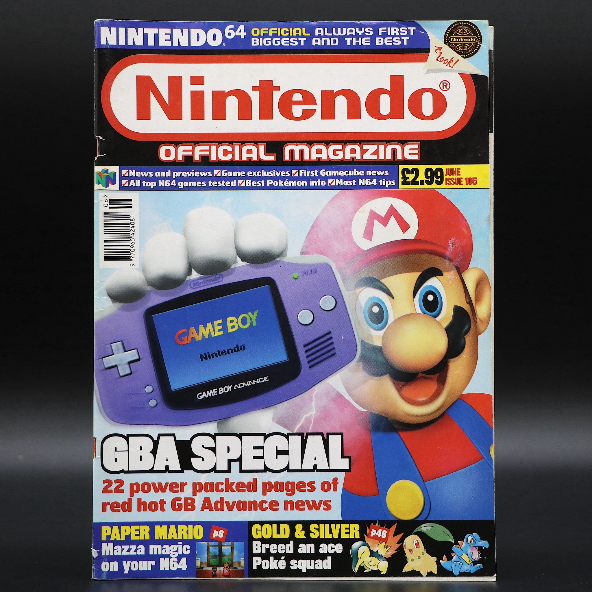 Official Nintendo Magazine NOM UK | Issue 105 June | Mario GBA Special