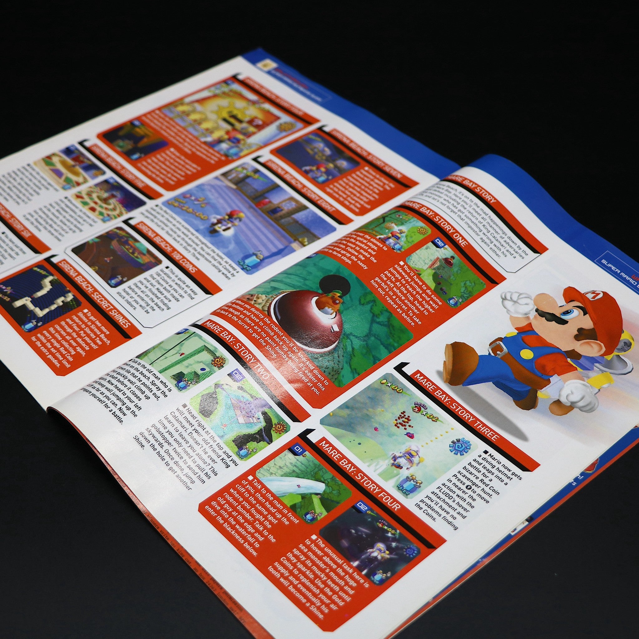 Official Nintendo Magazine NOM UK | Super Mario Sunshine Guide Pull Out