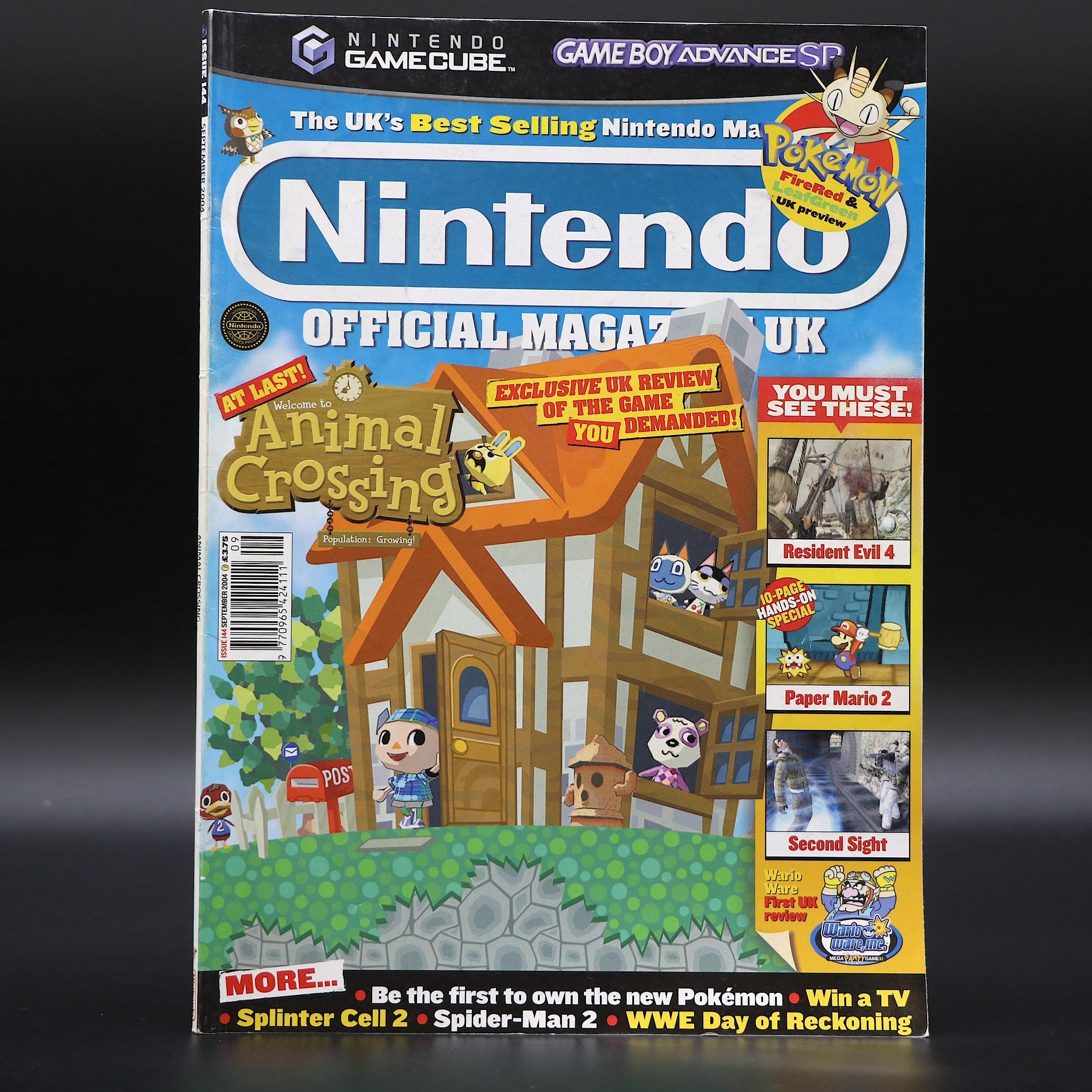 Official Nintendo Magazine NOM UK | Issue 144 Sept 2004 | Animal Crossing