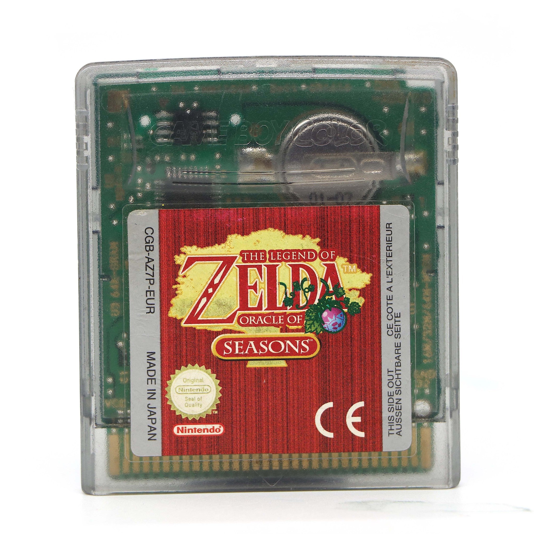 The Legend Of Zelda Oracle Of Seasons | Nintendo Gameboy Color GBC Game Cart