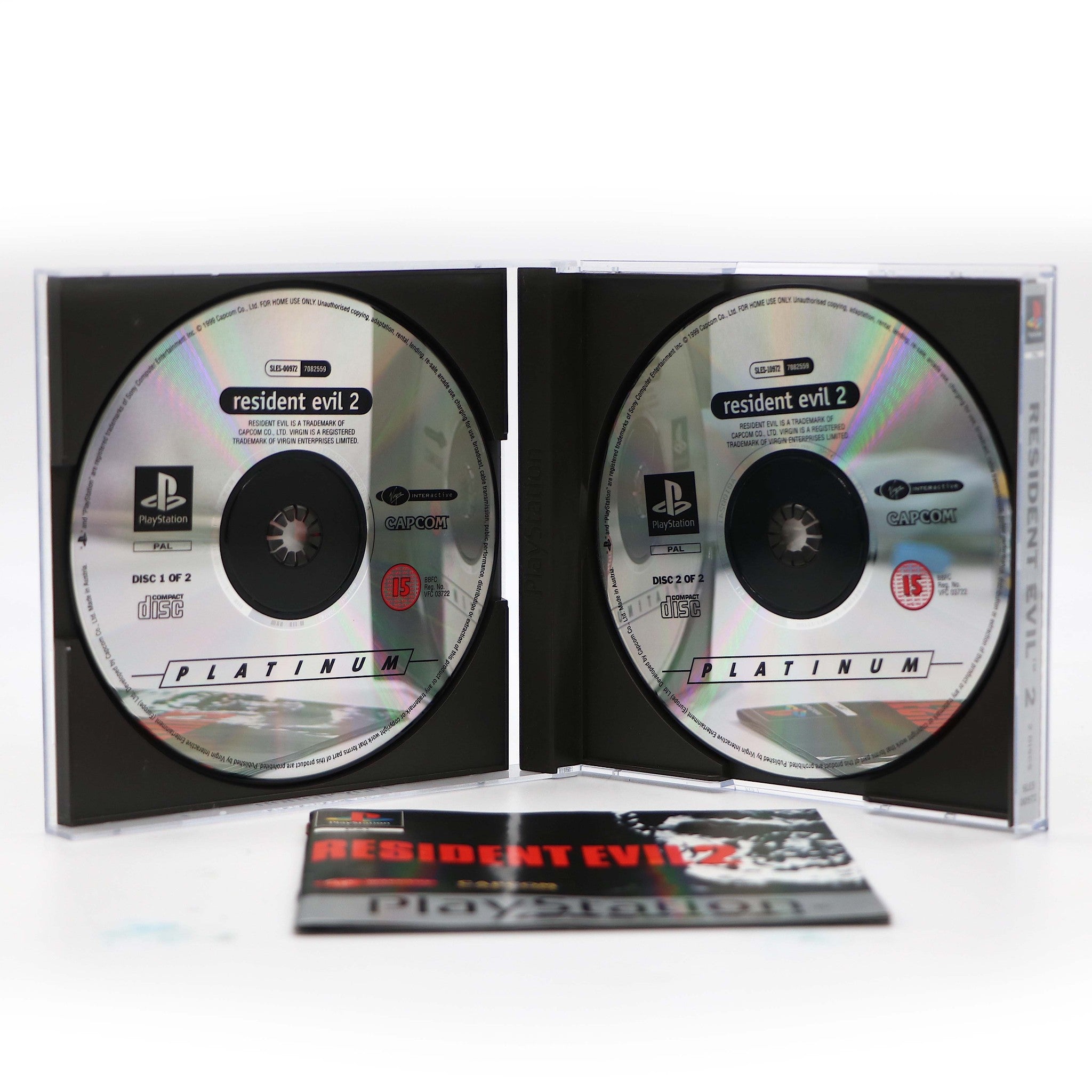 Resident Evil 2 | Platinum | Sony Playstation PS1 Game | Collectable Condition