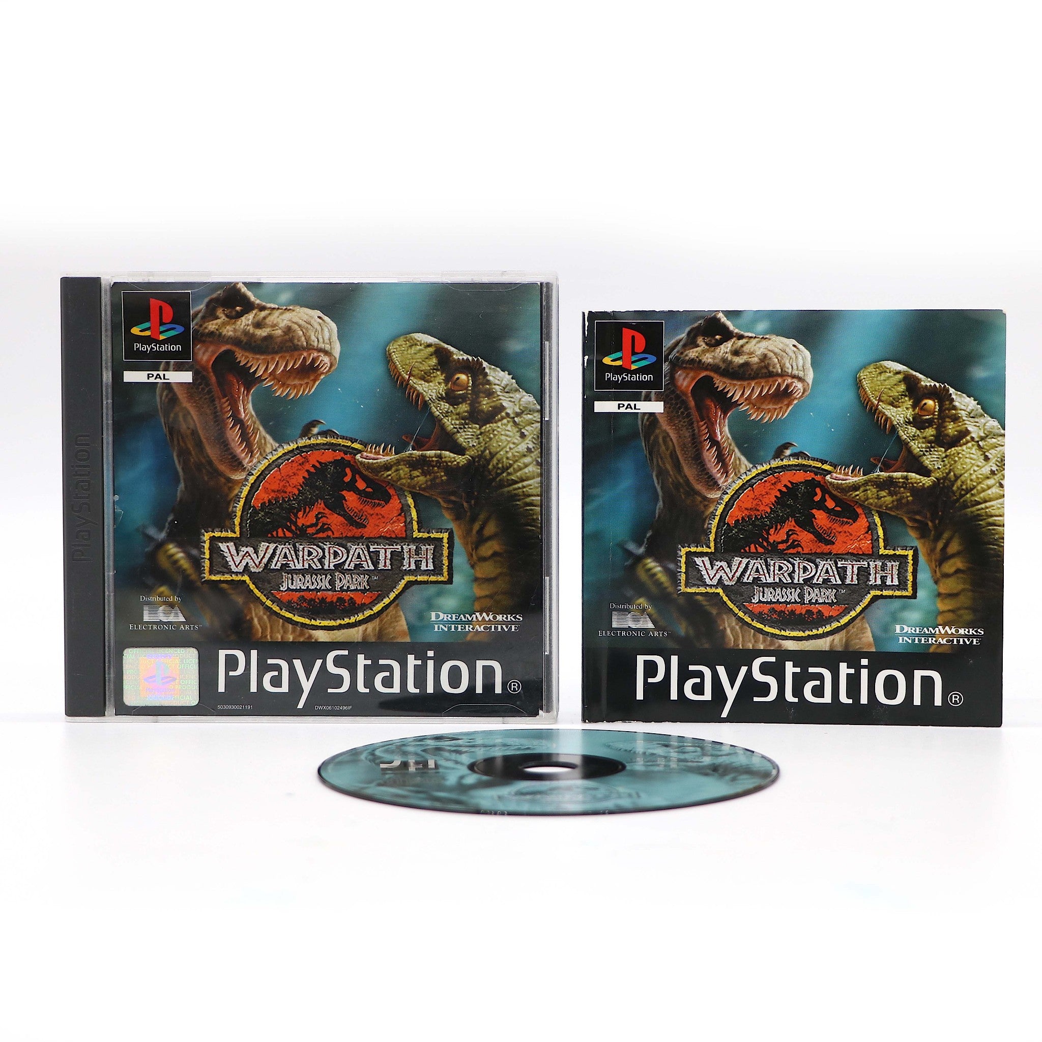 Warpath Jurassic Park | Playstation PSONE PS1 Game | Very Good Condition