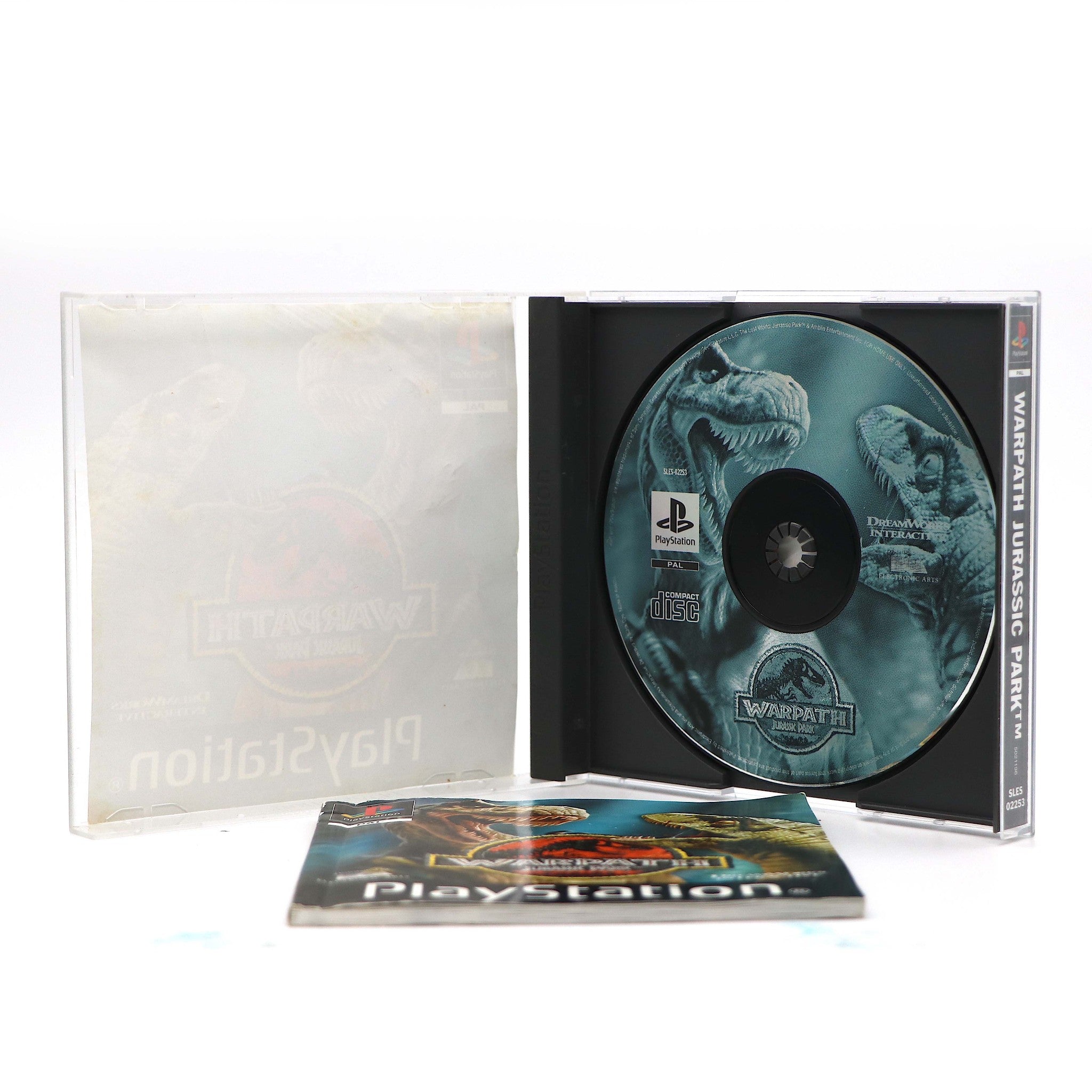 Warpath Jurassic Park | Playstation PSONE PS1 Game | Very Good Condition