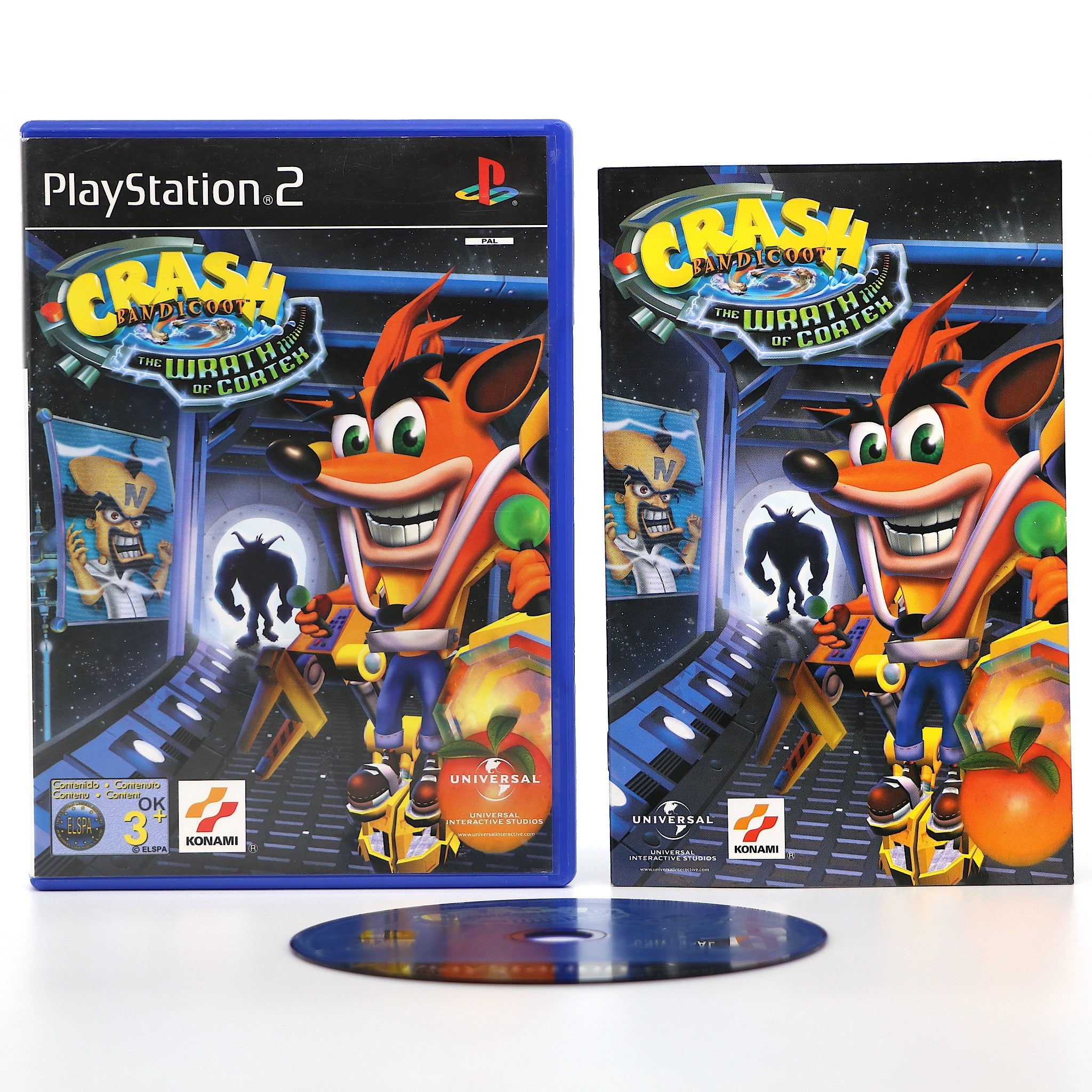Crash Bandicoot The Wrath of Cortex | Sony Playstation 2 PS2 Game | VGC
