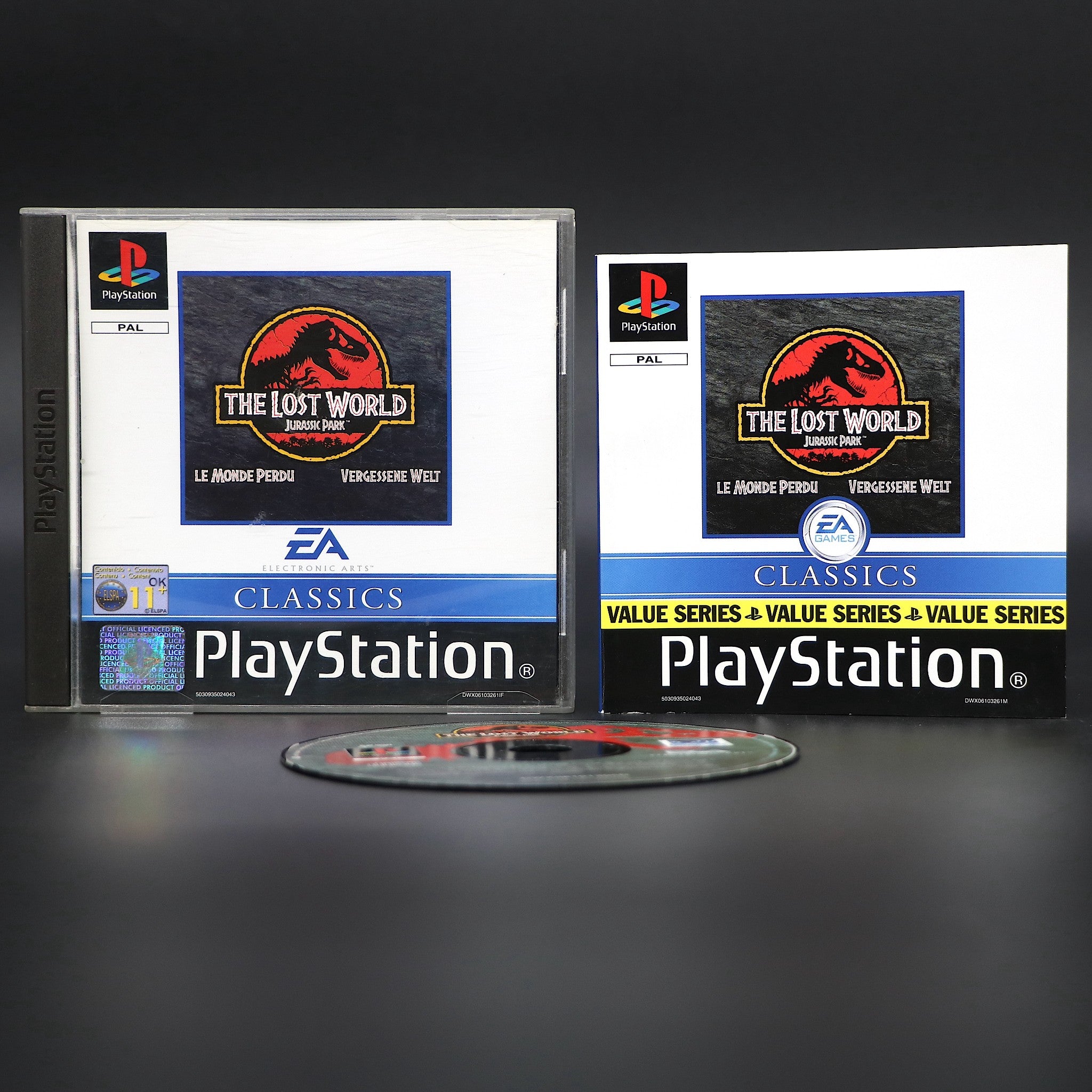 Lost World (The) | Jurassic Park | Sony PS1 PSOne Game | Collectable Condition!
