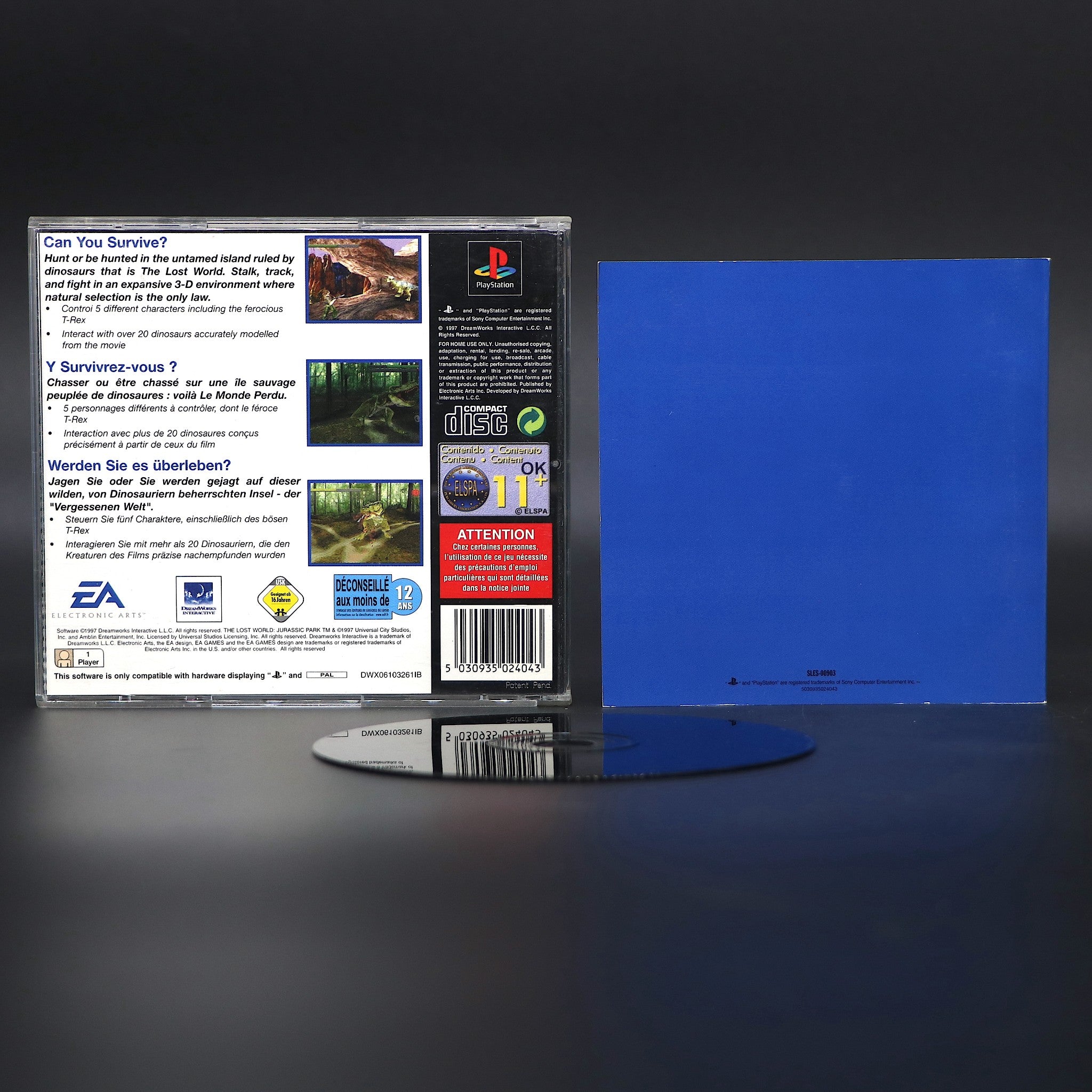 Lost World (The) | Jurassic Park | Sony PS1 PSOne Game | Collectable Condition!