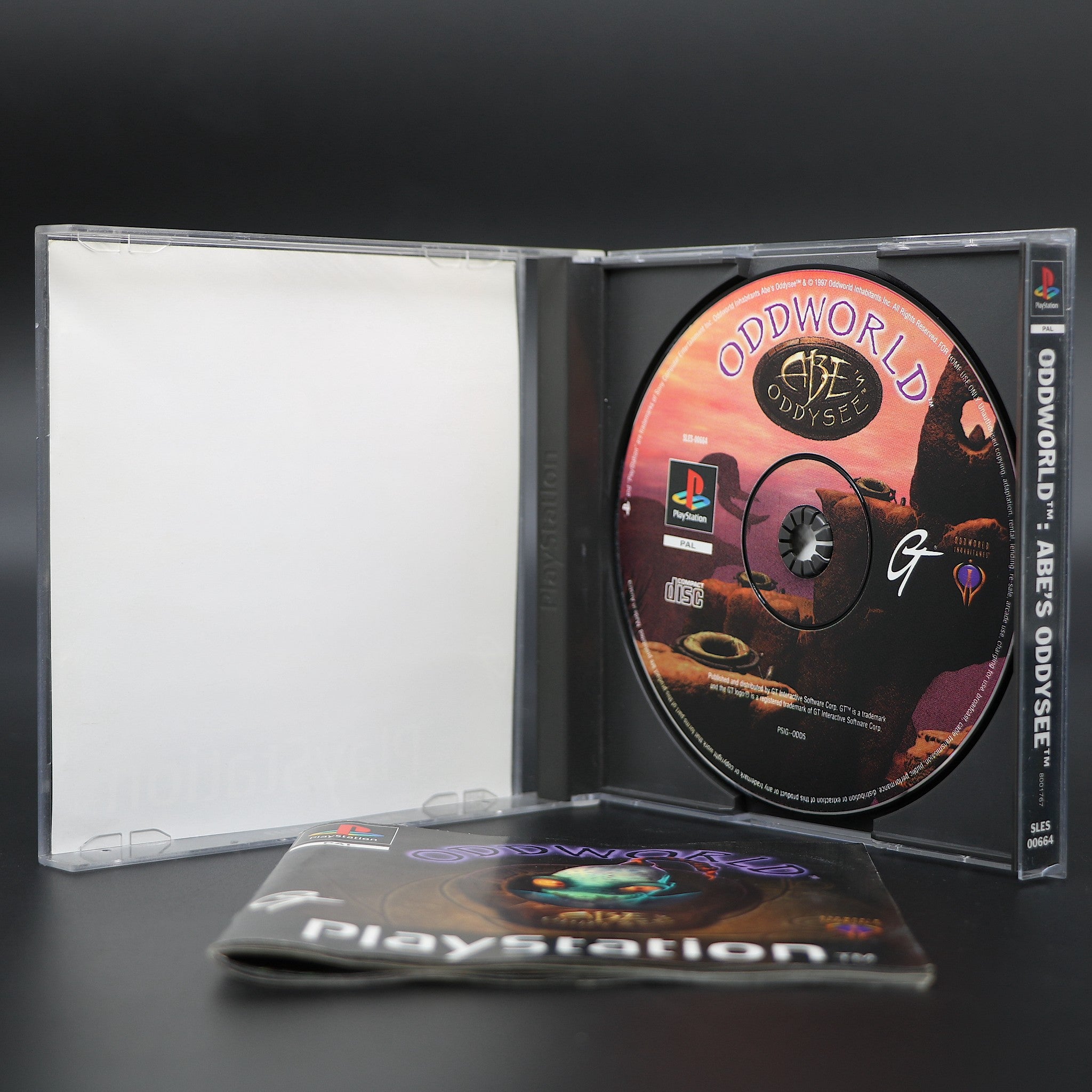 Oddworld Abes Oddysee | Sony Playstation PSONE PS1 Game | Very Good Condition!