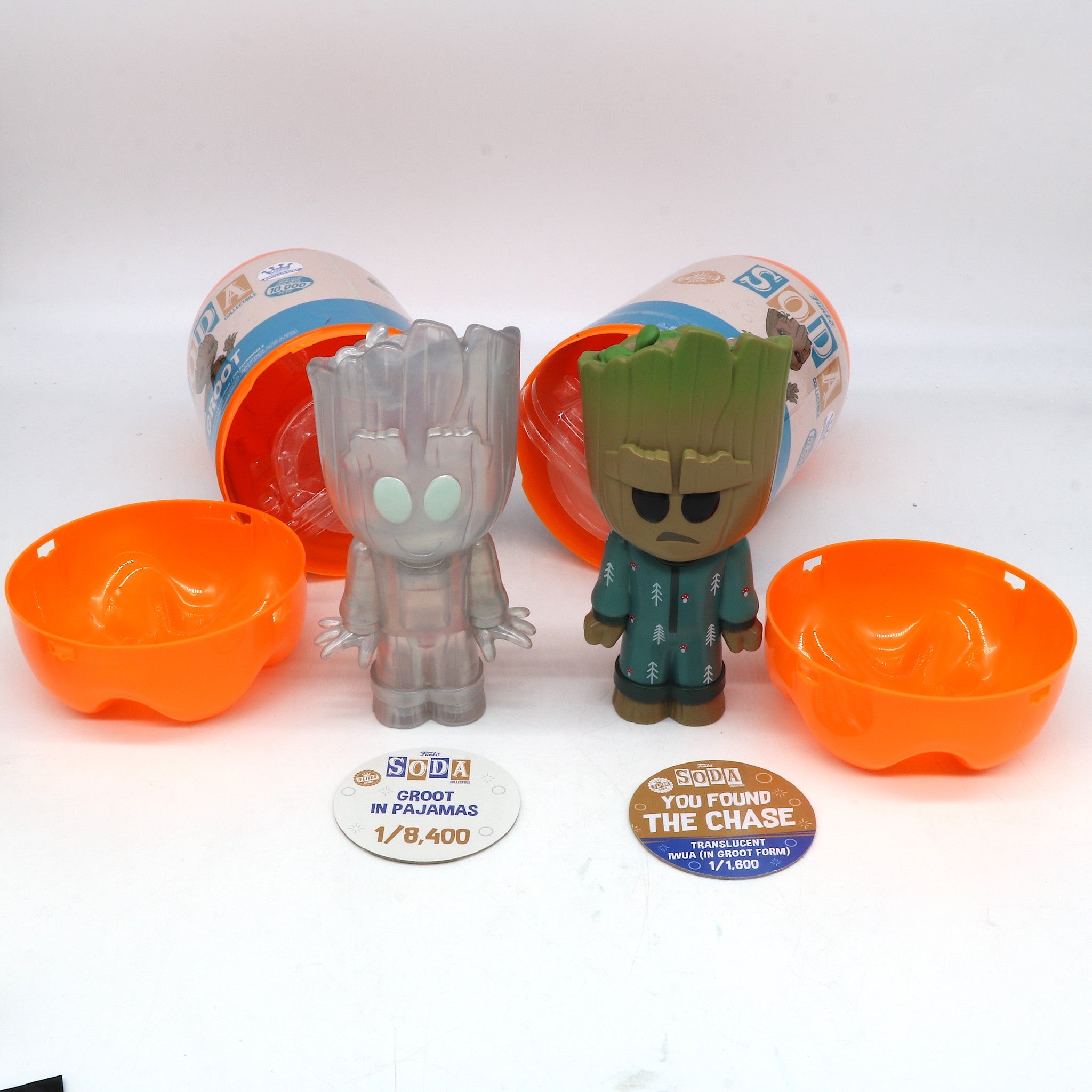 Funko Soda 3 Liter (3L) Groot Vinyl Figures | 1 X Chase & 1 X Standard