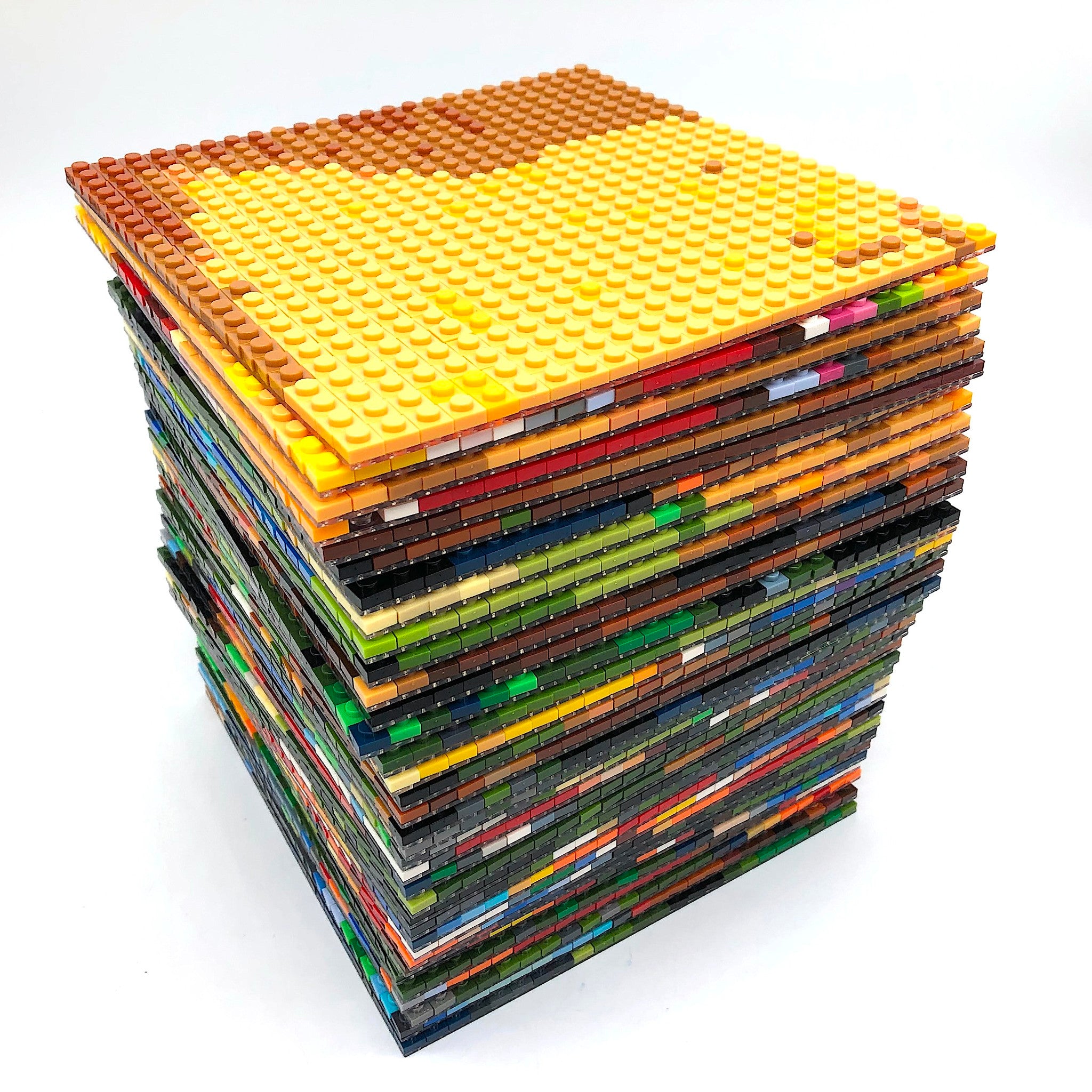 Crash Bandicoot Large Brick Mosaic | Custom Design Wall Art | 20736 Plate Pieces
