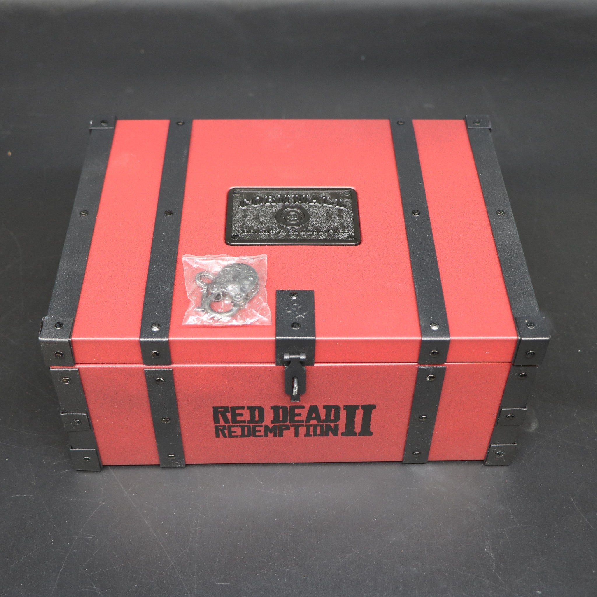 Red Dead Redemption II (2) | Metal Tithing Box With Lock & Key | Collectors Item