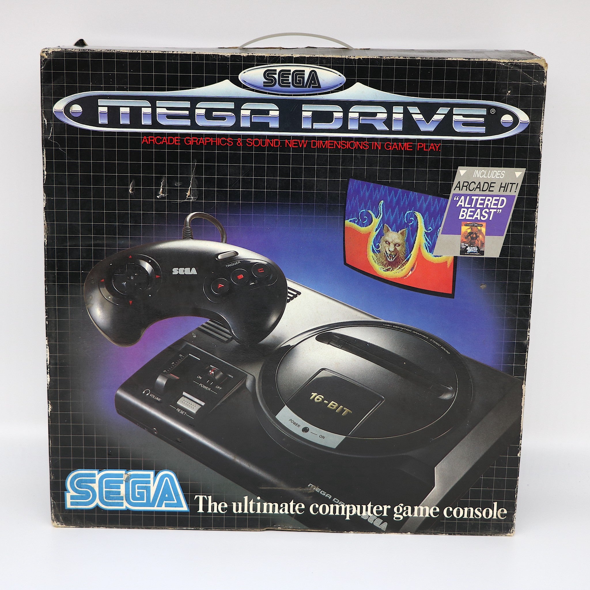 Sega MegaDrive 1 Console | 16 Bit | Altered Beast | Boxed In Nice Condition