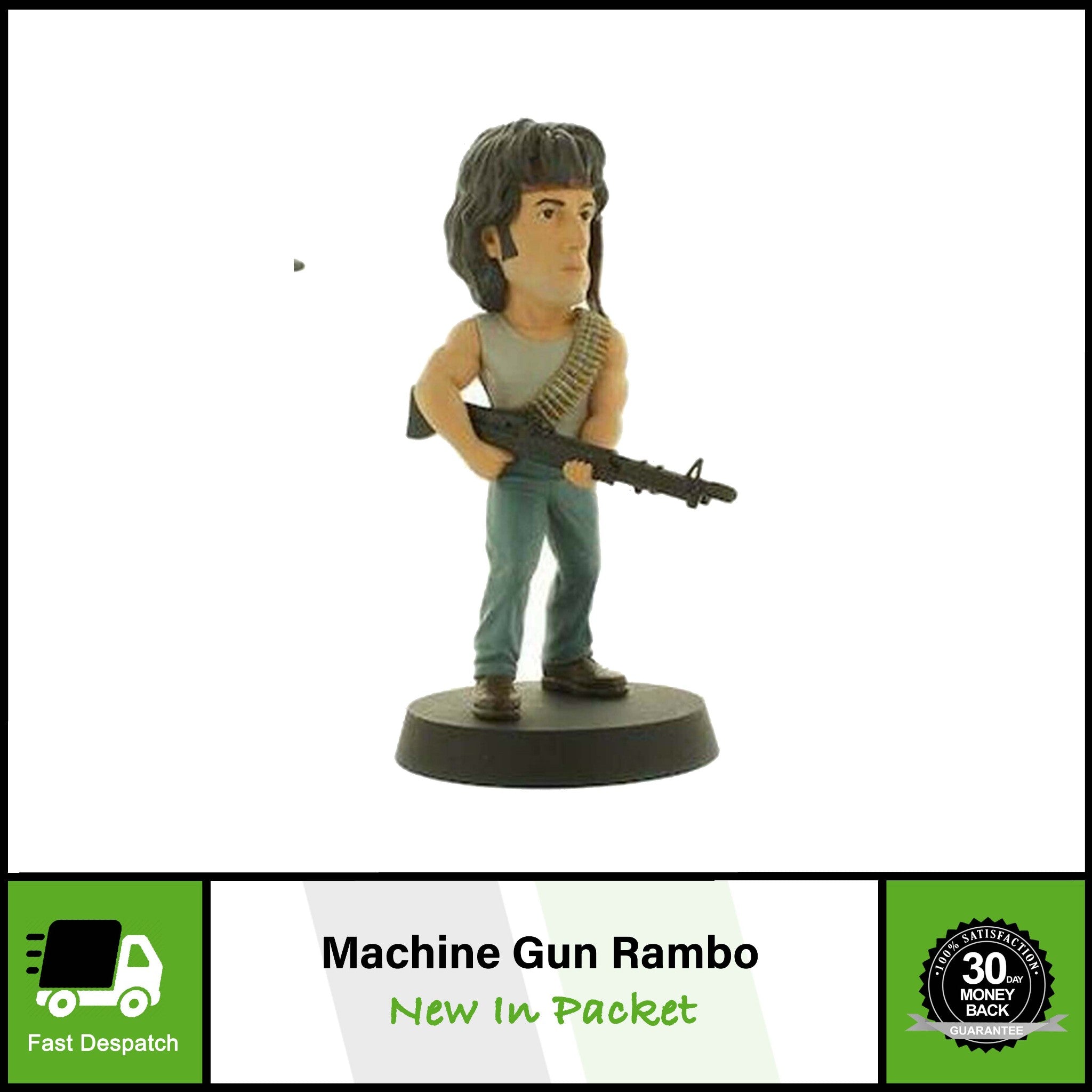 Rambo The Video Game | PS3 Xbox 360 Game | Pre-Order Promo 3" Mini Figures