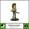 Rambo The Video Game | PS3 Xbox 360 Game | Pre-Order Promo 3" Mini Figures