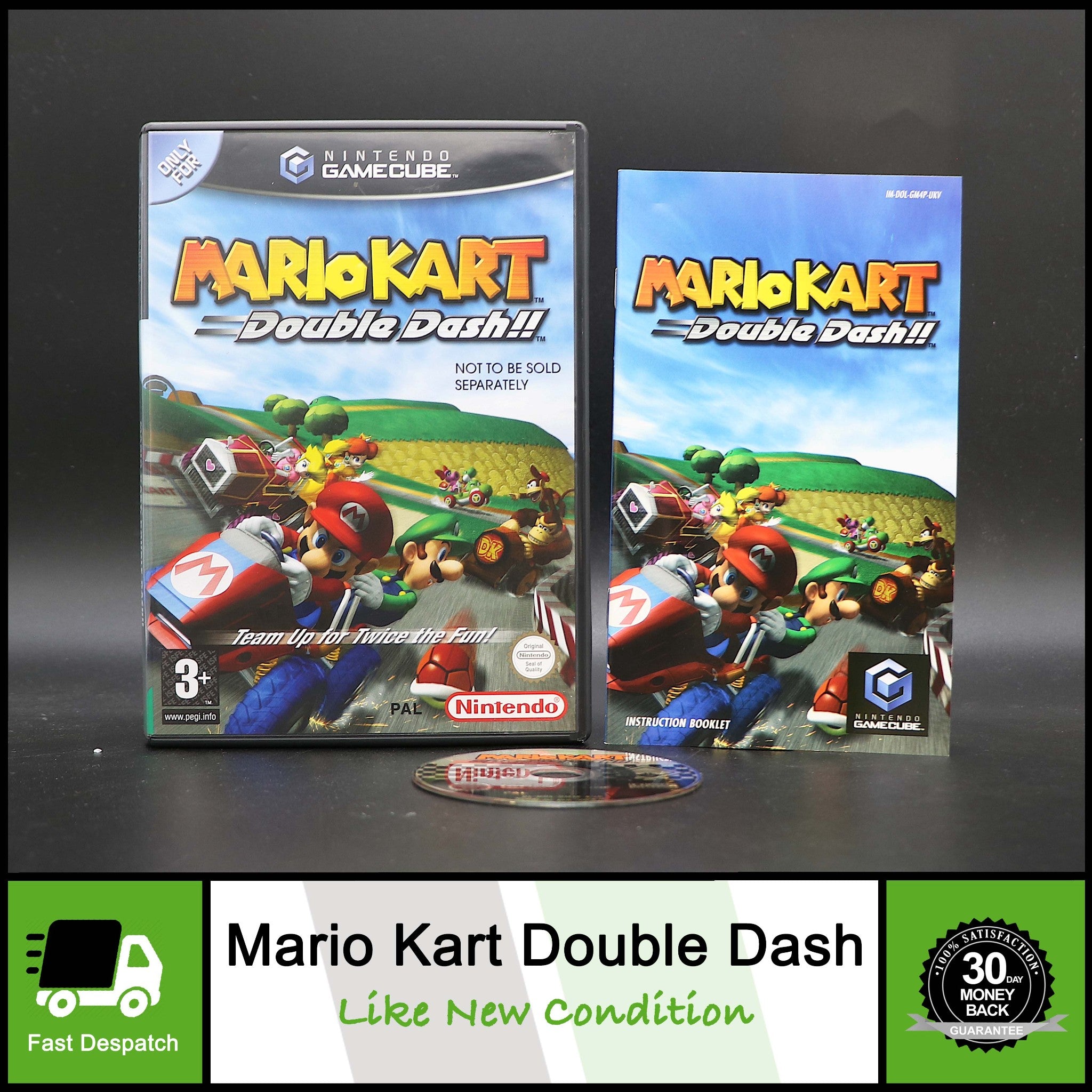 Mario Kart Double Dash | Nintendo Gamecube NGC Game | Collectable Condition!