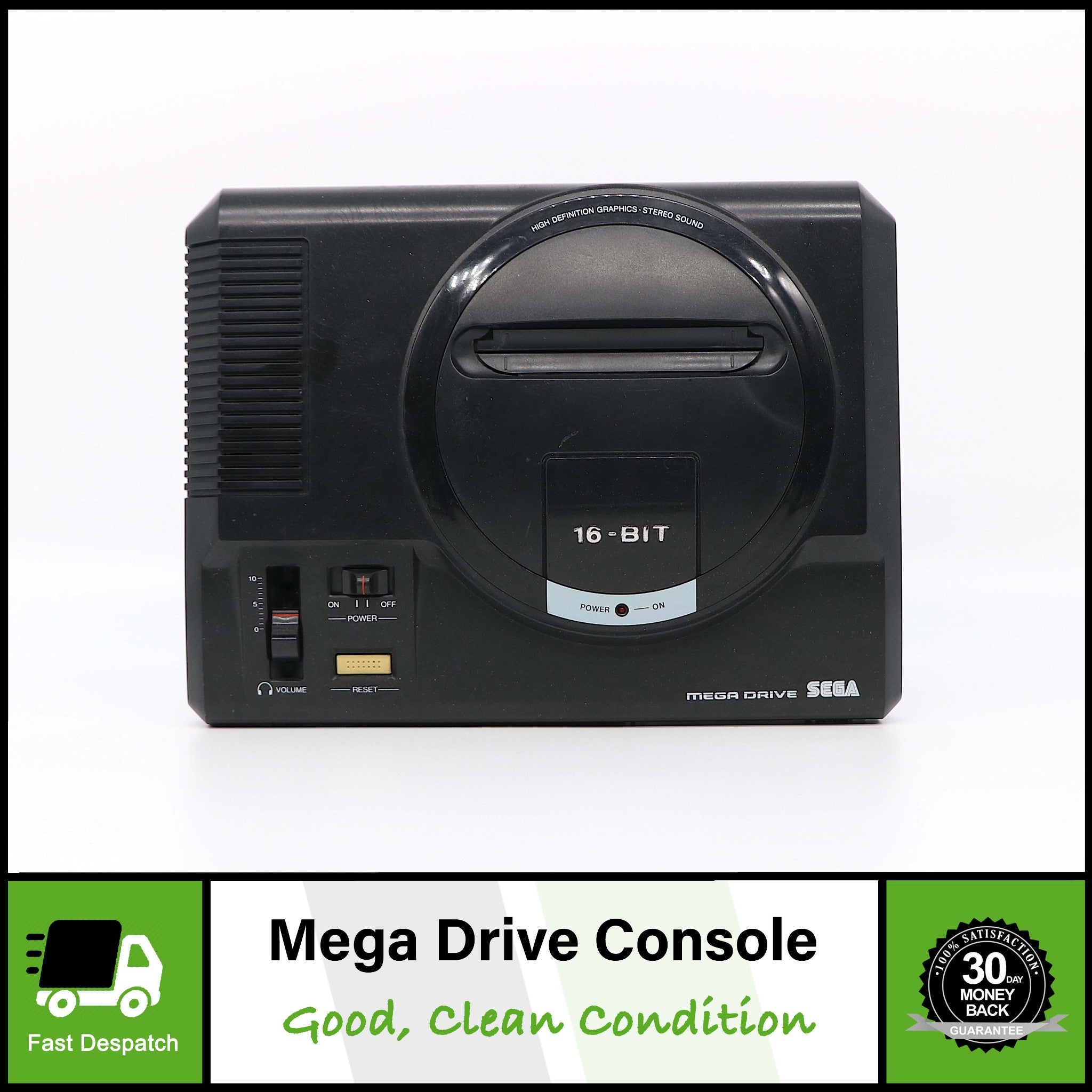 Sega MegaDrive 1 Console | 16 Bit | Console Only! | Tested & Working!