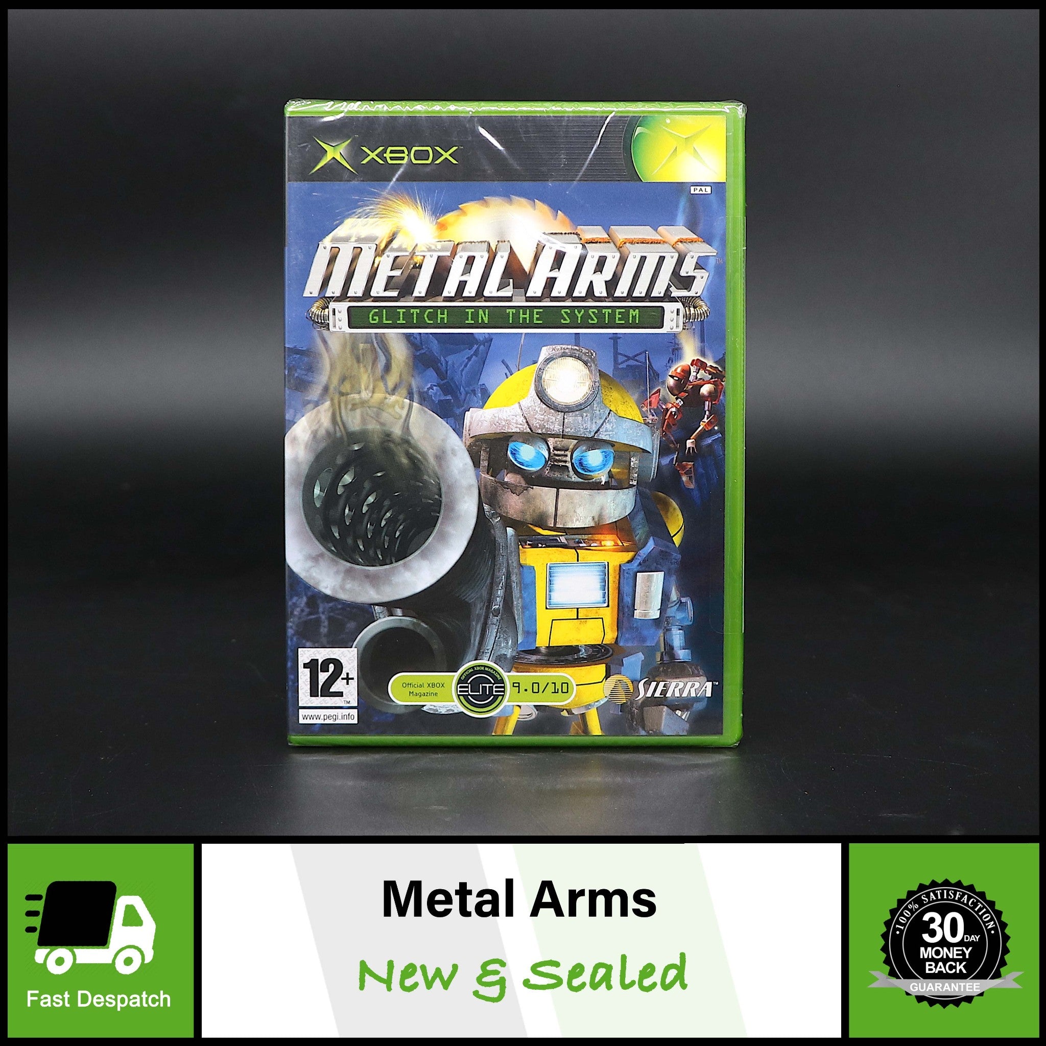 Metal Arms Glitch In The System | Microsoft Original Xbox Game | New & Sealed