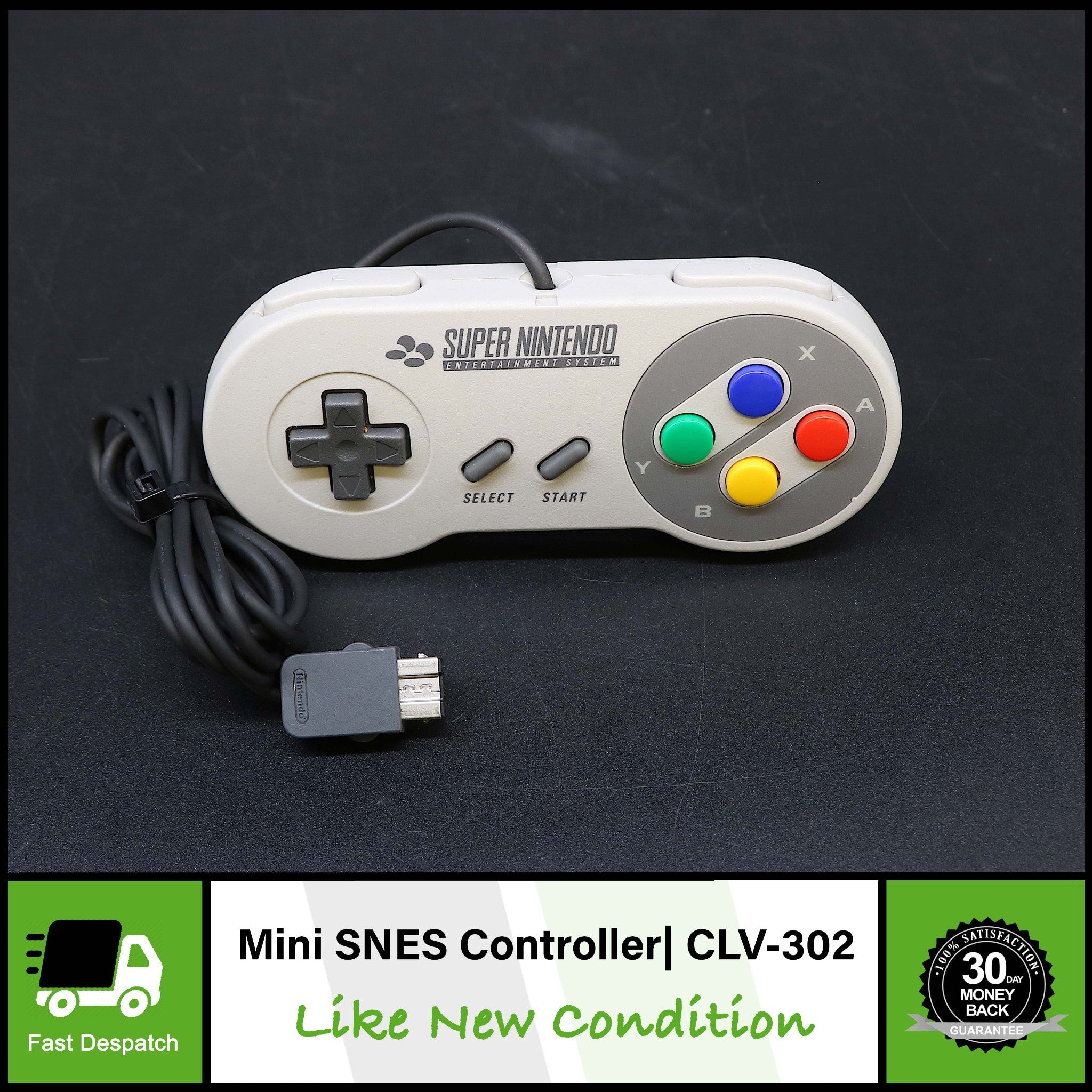 Official Super Nintendo SNES Controller Control Pad For Mini Console | CLV-202