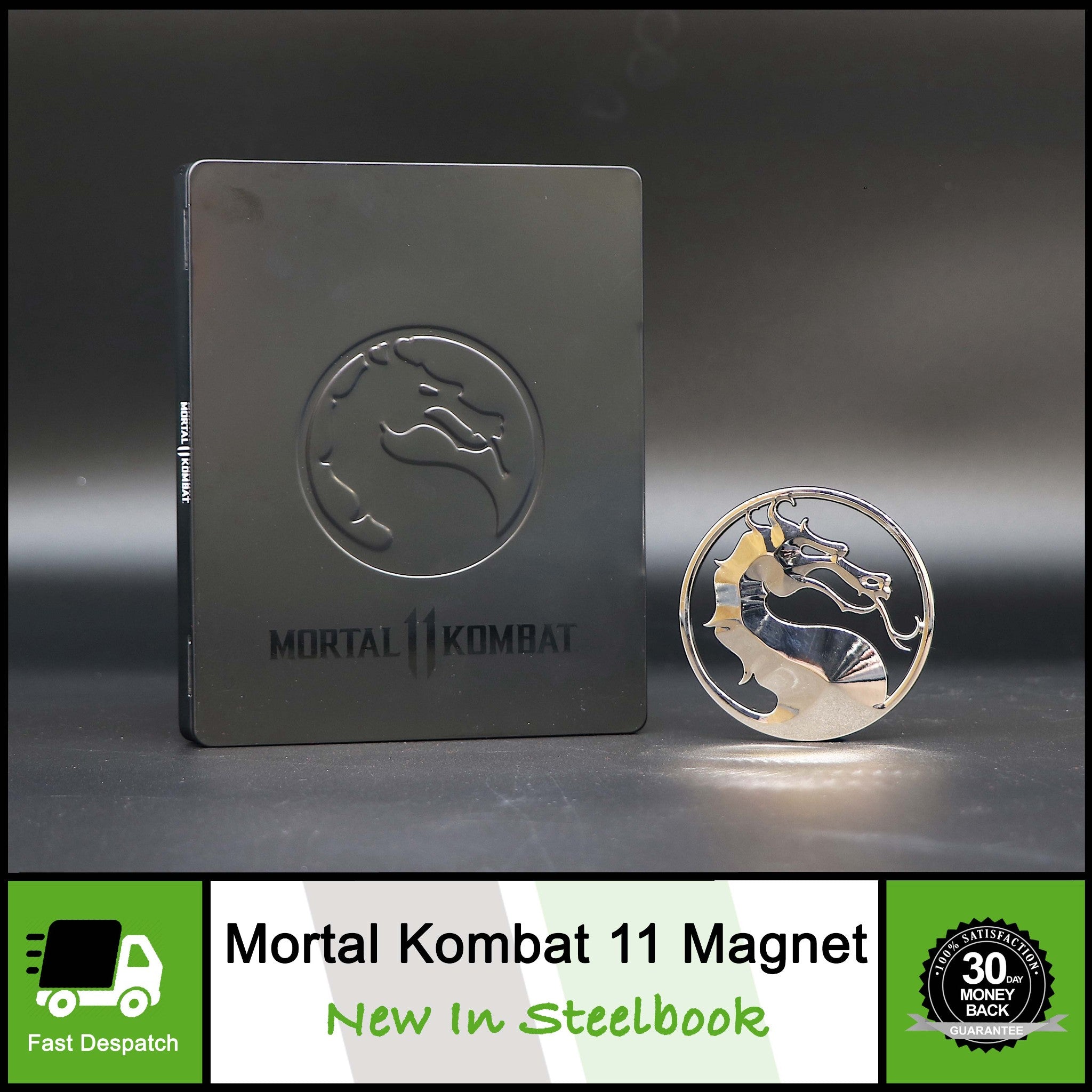 Mortal Kombat 11 | Limited Edition Metal Steelbook Case & Magnet