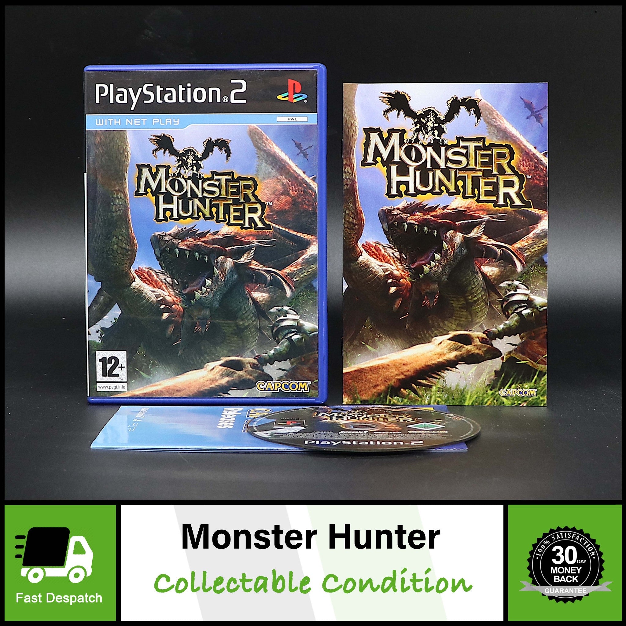 Monster Hunter | Sony Playstation 2 PS2 Game | Collectable Condition