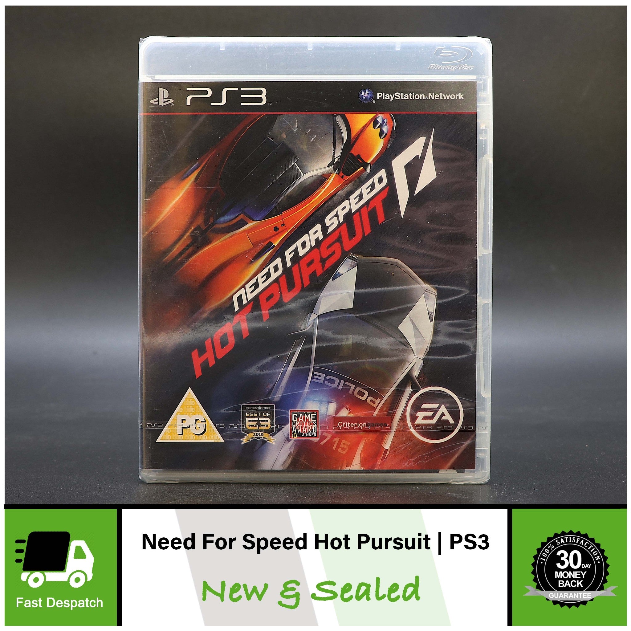 Need For Speed Hot Pursuit | Sony Playstation PS3 Game | Brand New & Sealed!