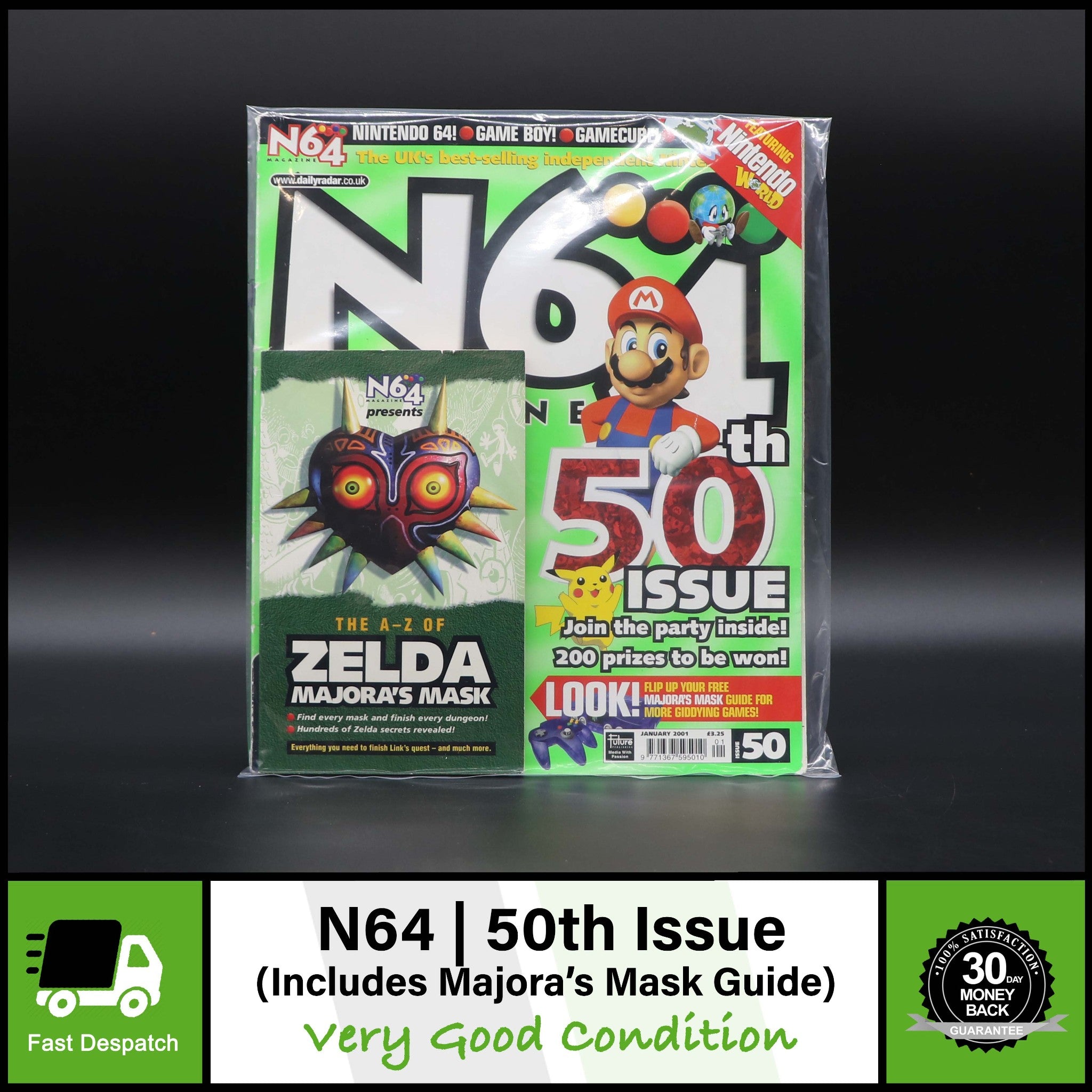 Nintendo 64 N64 Magazine UK | Issue 50 | 50th Inc Zelda Majora's Mask Guide