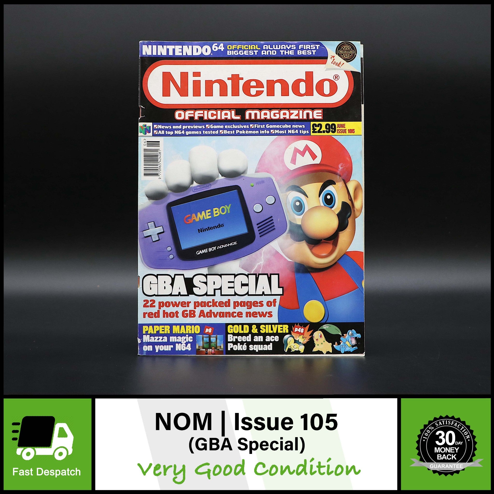 Official Nintendo Magazine NOM UK | Issue 105 June | Mario GBA Special