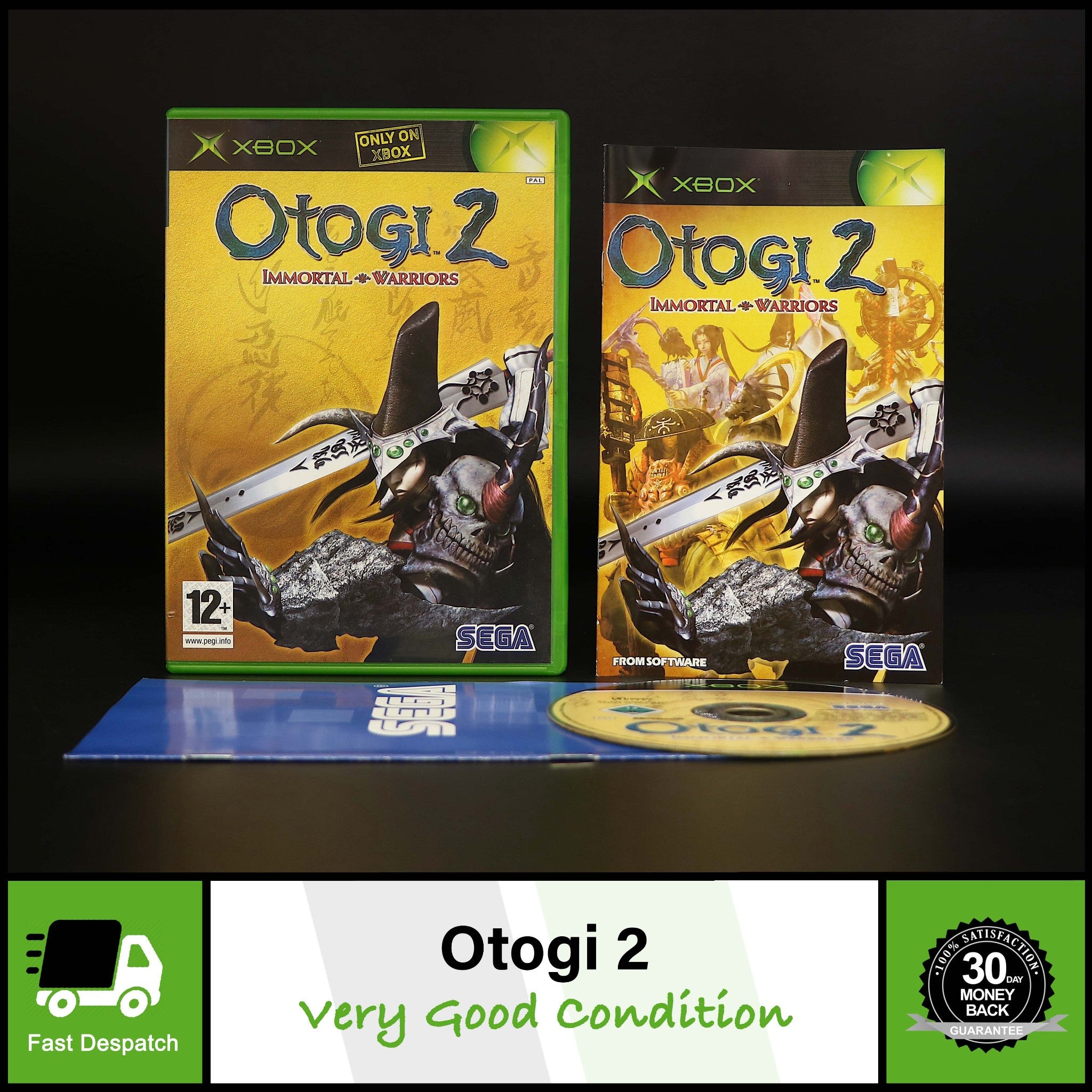Otogi 2 | Immortal Warriors | Microsoft Xbox Original Game | VGC!