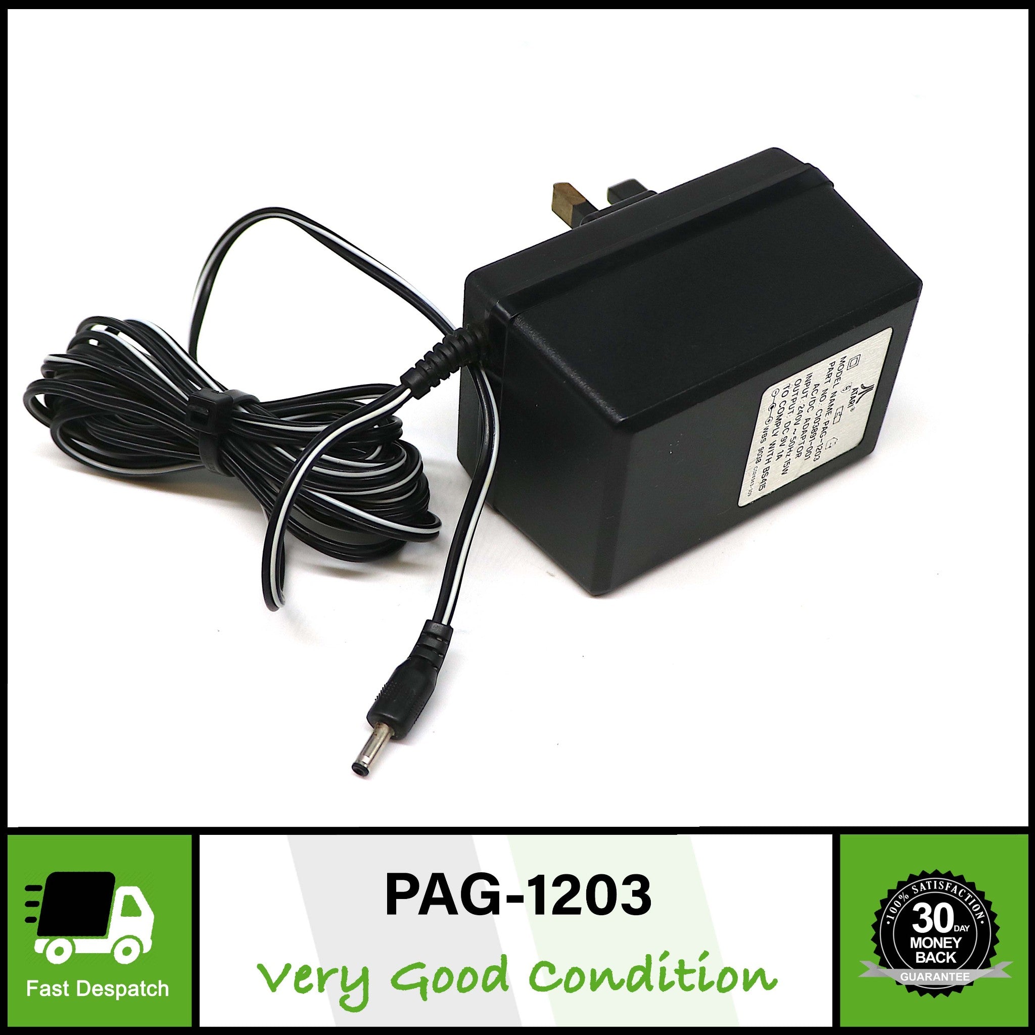 Official Genuine Atari Lynx Adaptor Mains Power Plug | PAG-1203