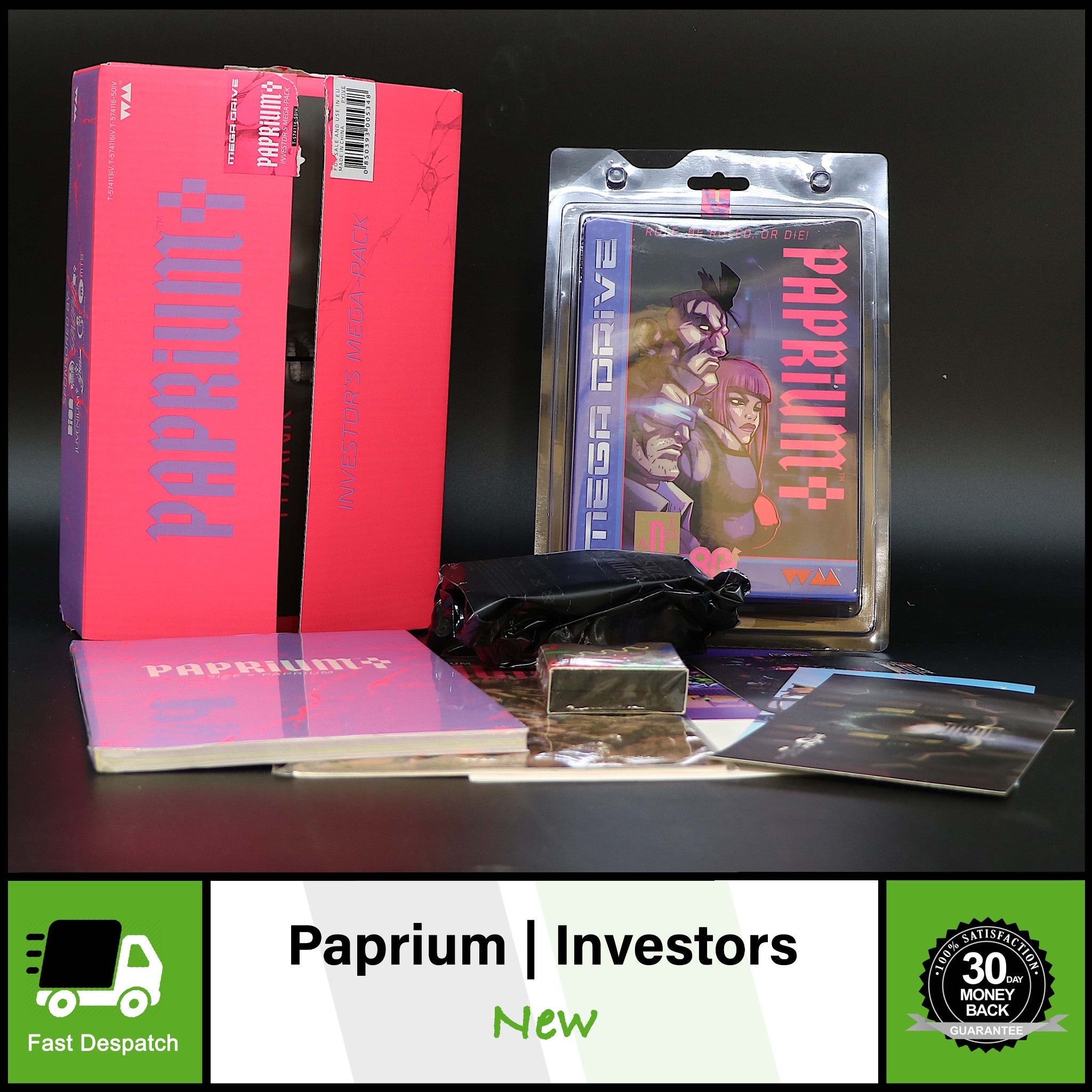 Paprium SEGA Mega Drive (GENESIS) Investor Edition by Watermelon Games | New