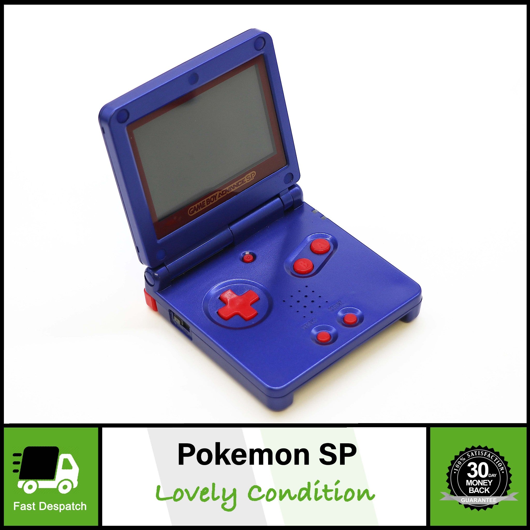 Pokemon Nintendo Gameboy Advance SP Console | Rare Latios and Latias Blue Red