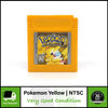 Genuine Pokemon Yellow Version | Nintendo Gameboy Game Cartridge Cart | NTSC