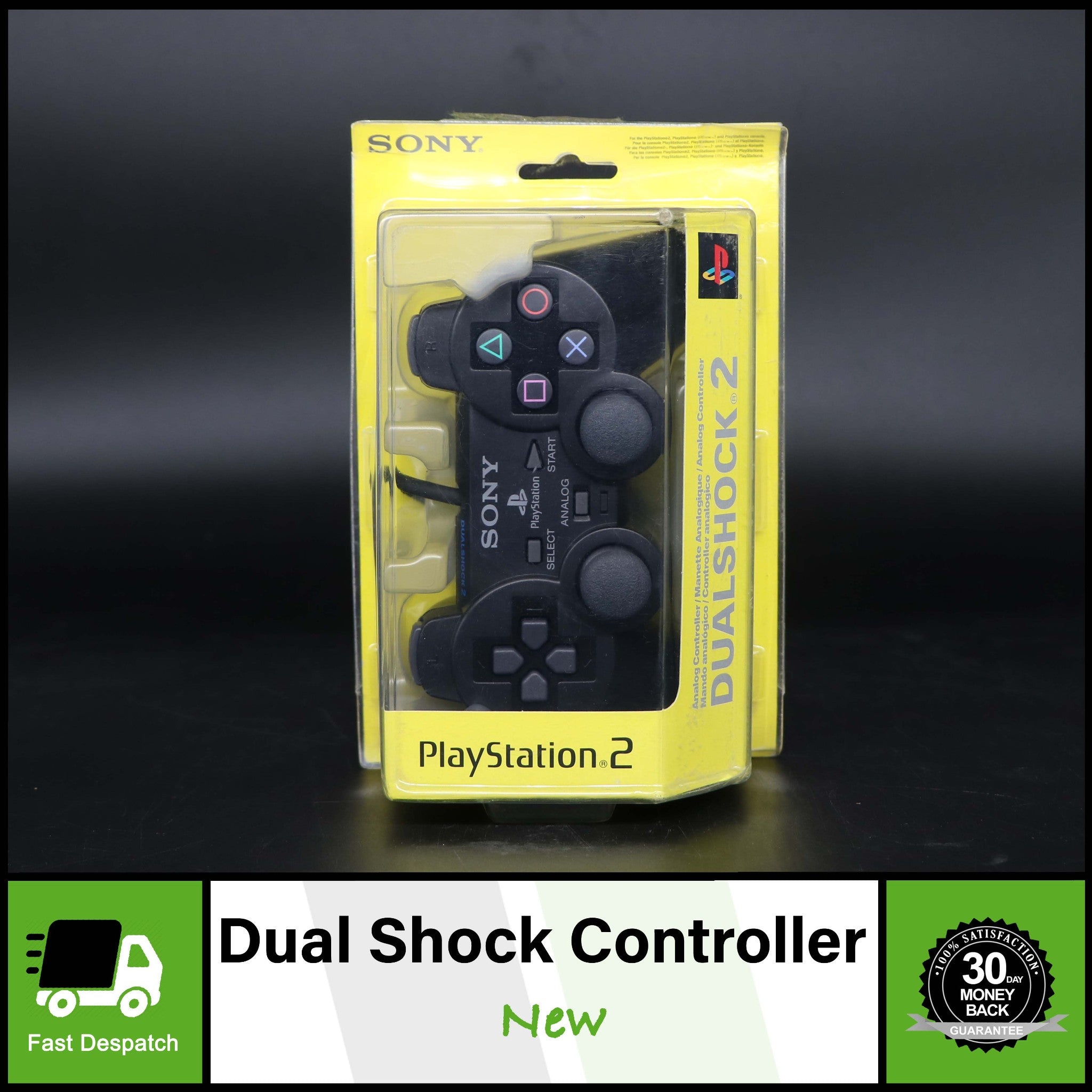 Official Genuine Sony Dual Shock 2 Controller For PS2 Playstation 2 | New