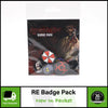 Resident Evil | Promo Collectors Badge Pack | Set Of 6 Pin Badges | New