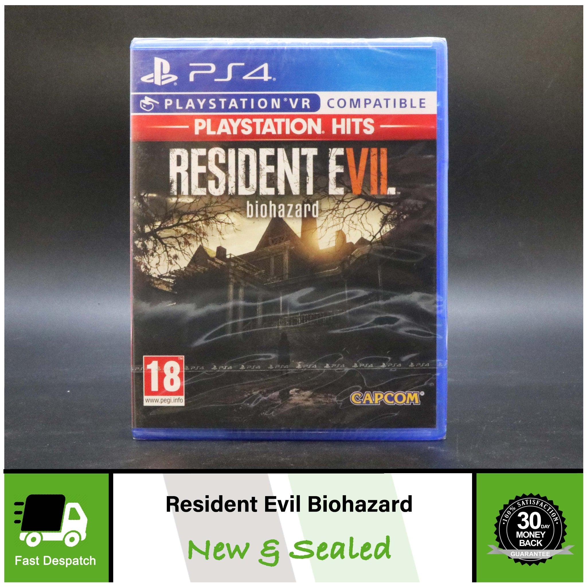 Resident Evil | Biohazard VII 7 | Sony PlayStation VR 4 PS4 Game | New & Sealed