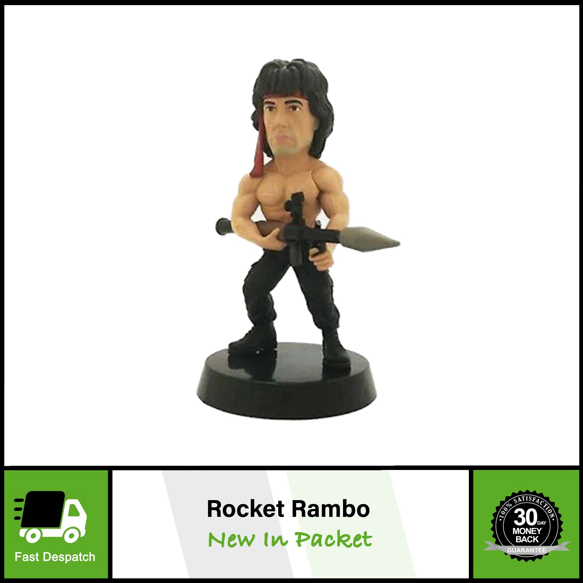 Rambo The Video Game | PS3 Xbox 360 Game | Pre-Order Promo 3" Mini Figures