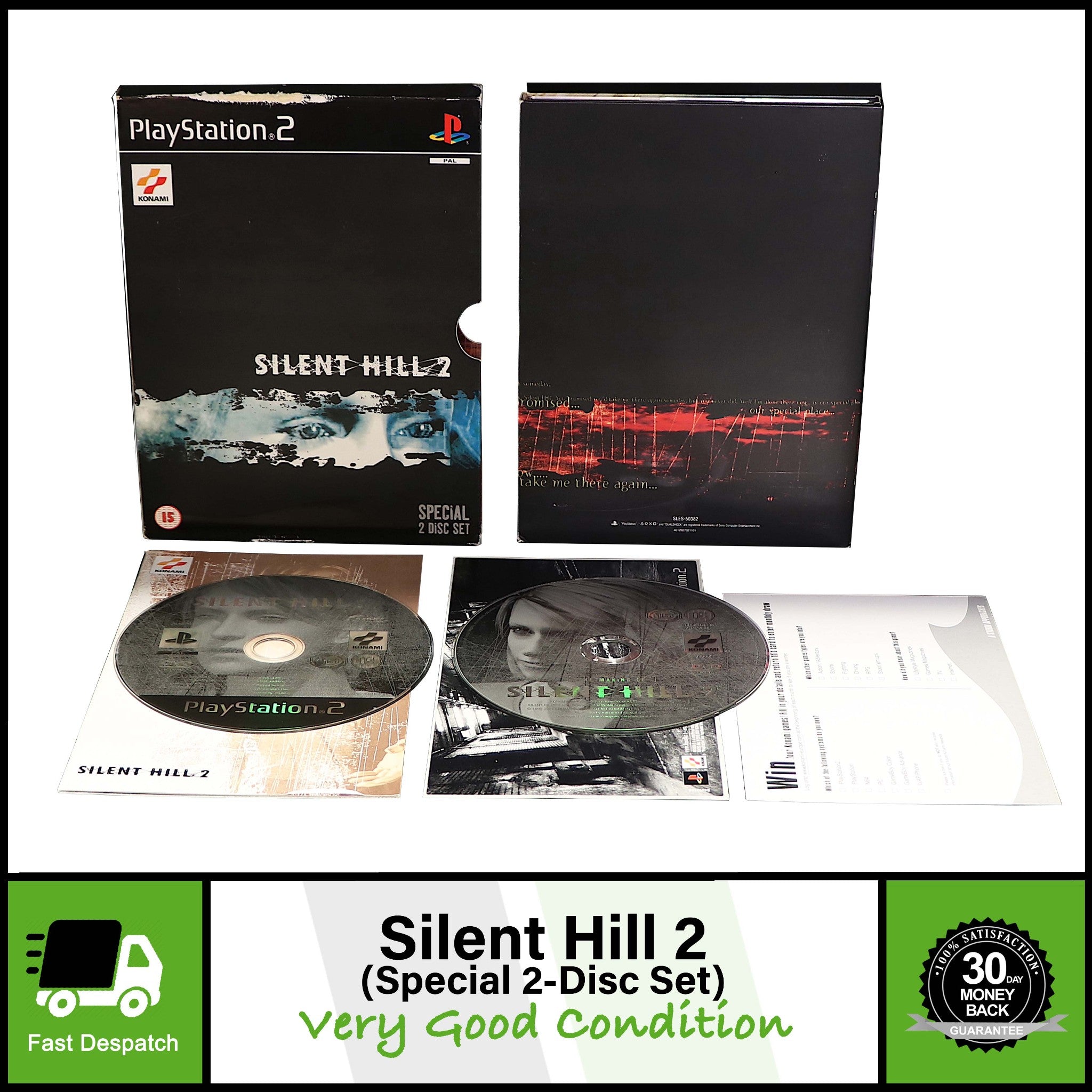 Silent Hill 2 | Special 2-Disc Set Sony PS2 Edition Game | Collectable Condition