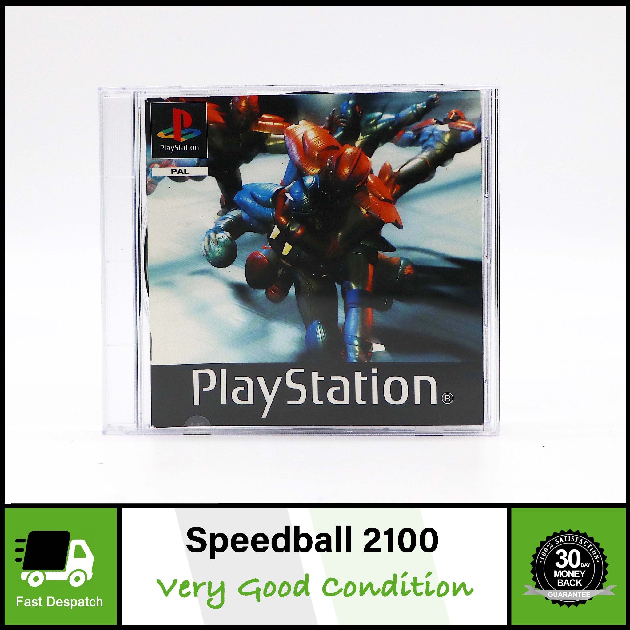 Speedball 2100 | Sony PS1 PlayStation Game | Promo Version